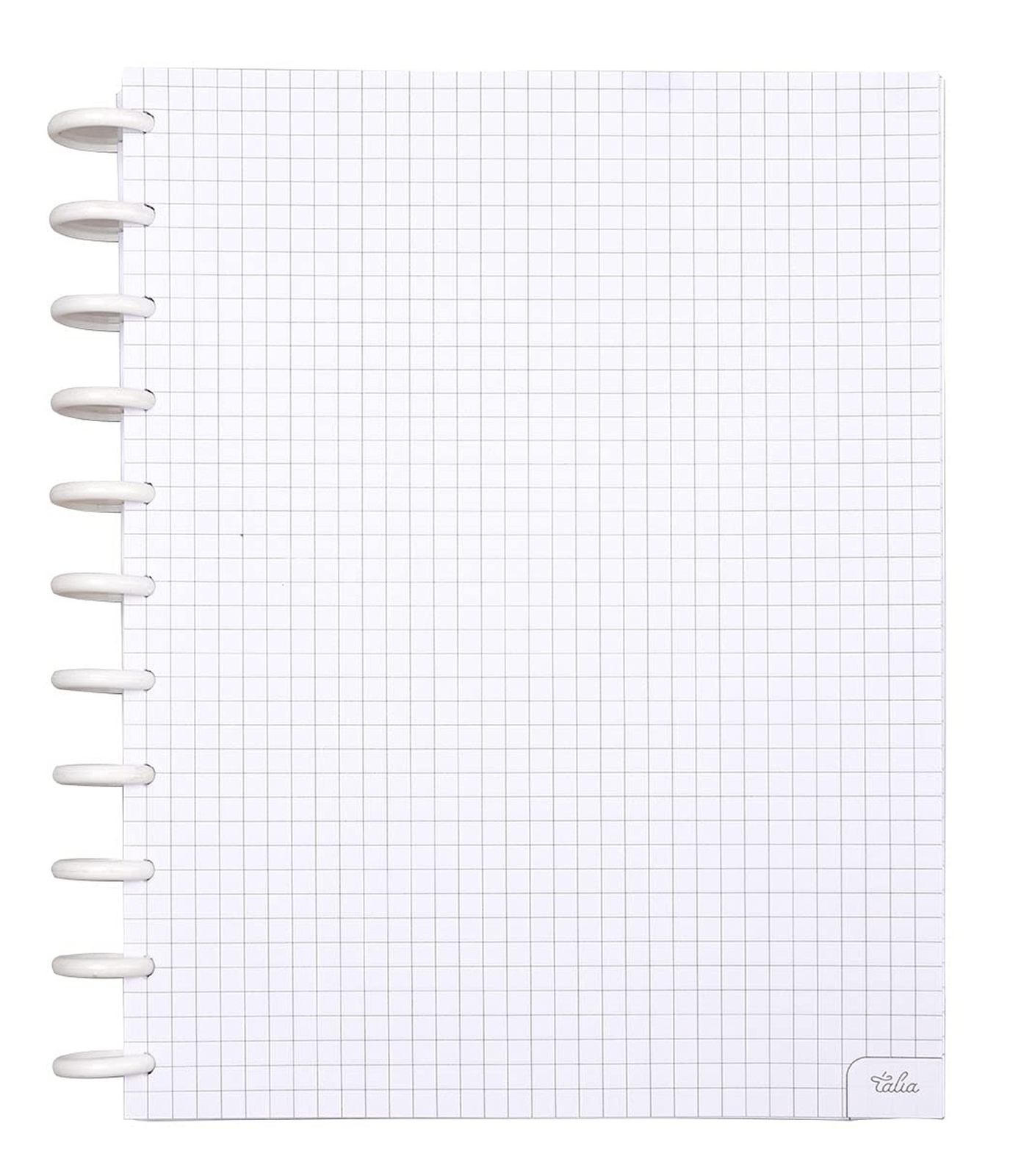 Talia Discbound Notebook Refills (Letter (8.5in x 11in), Grid Pages)