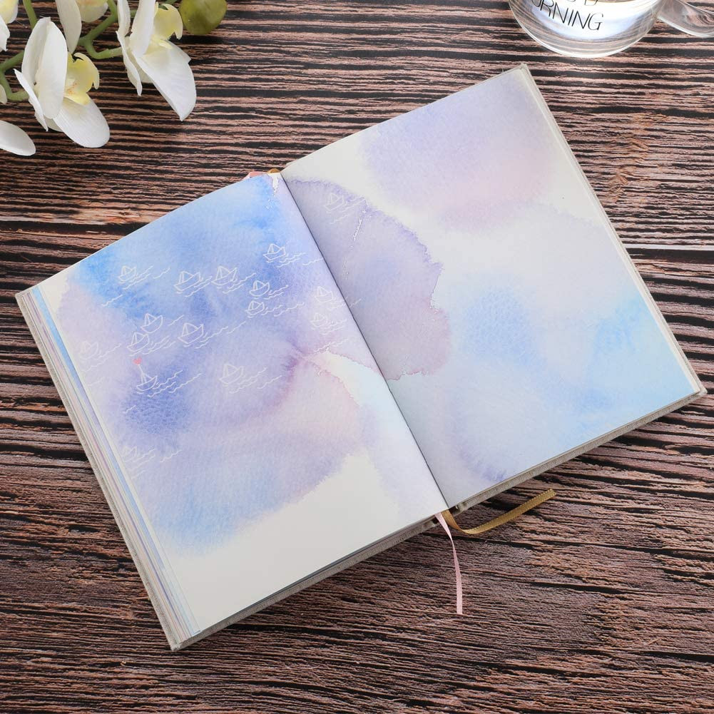 Colorful Journal Notebook,A5-Blank,Multicolor | Hand-Illustrated