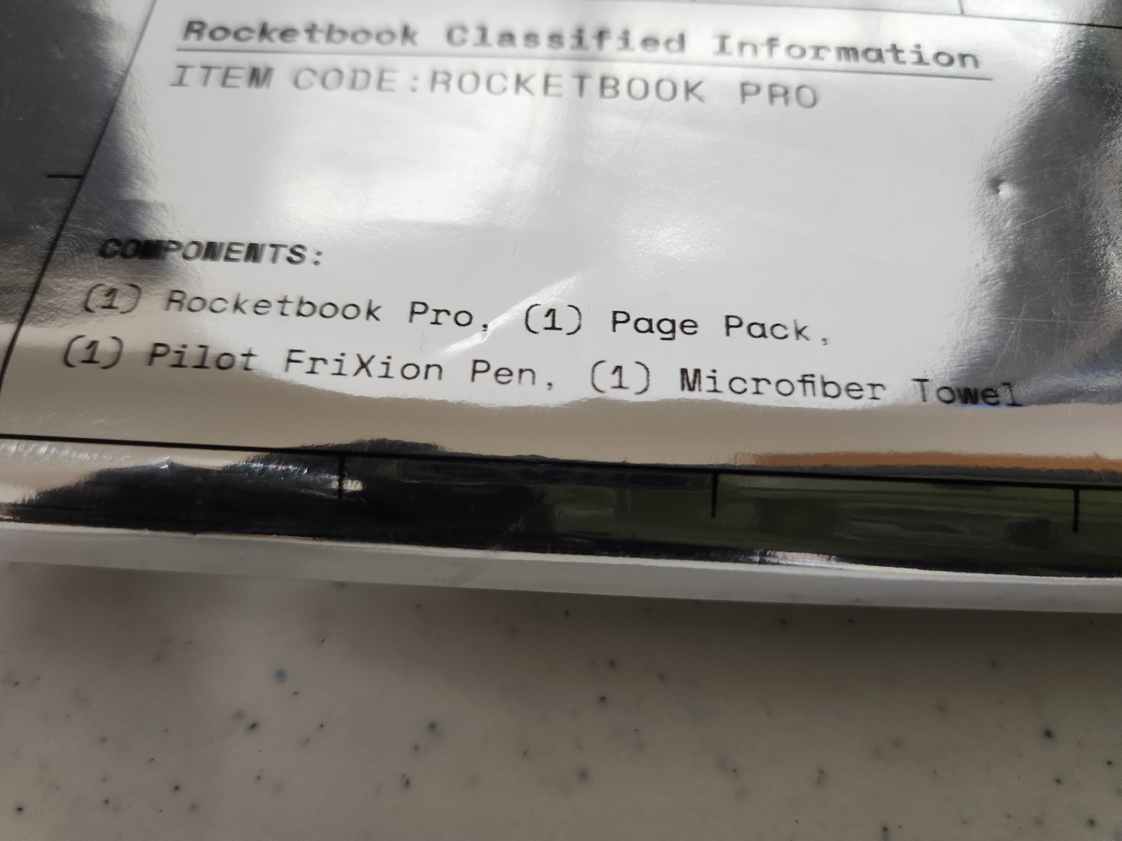 Rocketbook Pro 2.0 Reusable Professional Smart Notebook Letter Size 8.5×11 Blue