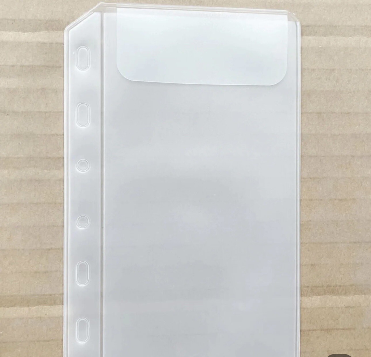 Single Pocket Envelope — Fits For PM Size Agenda – PVC envelope size A7