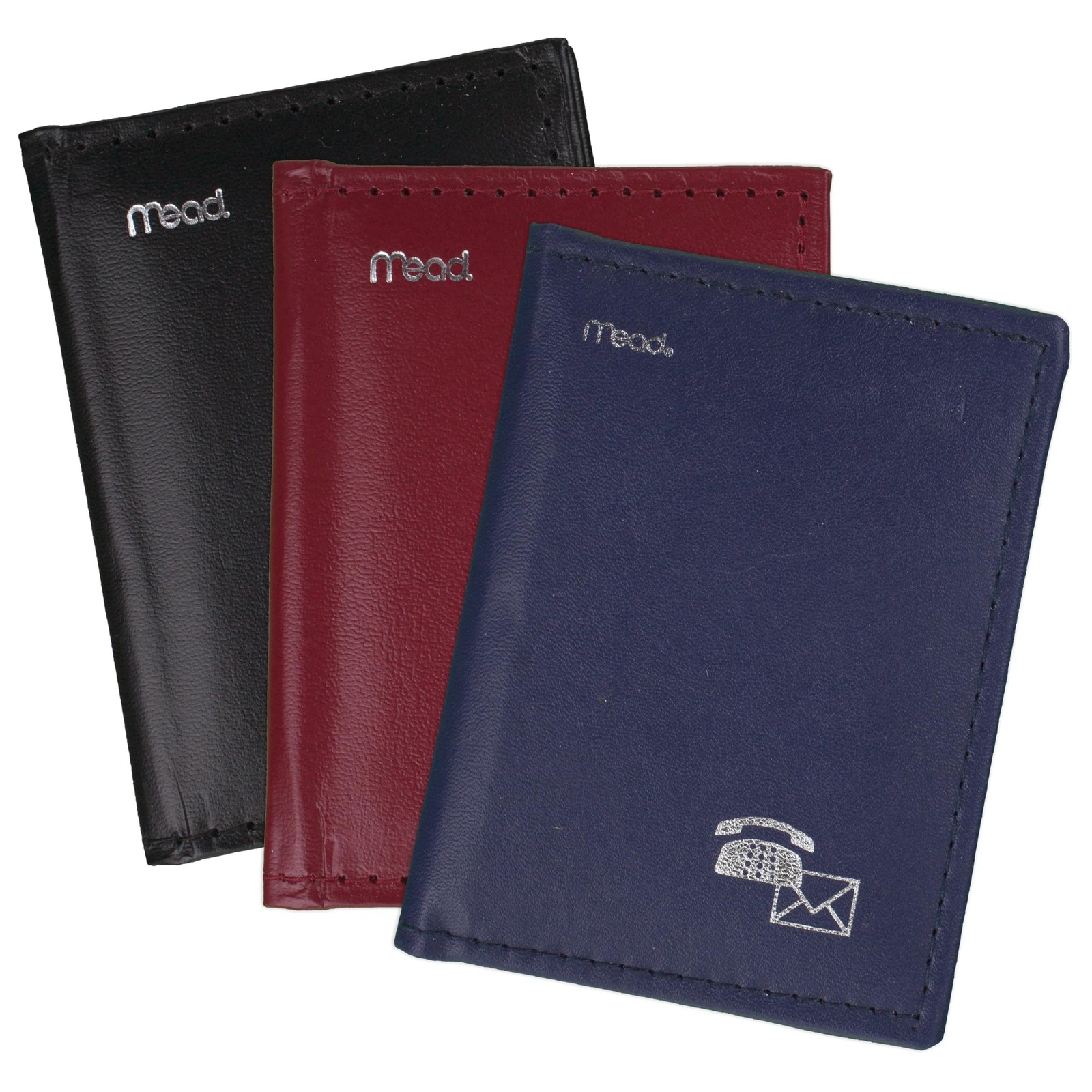 Mead Telephone & Address Book, 3″ x 4″, 384 Original version, Assorted Colors