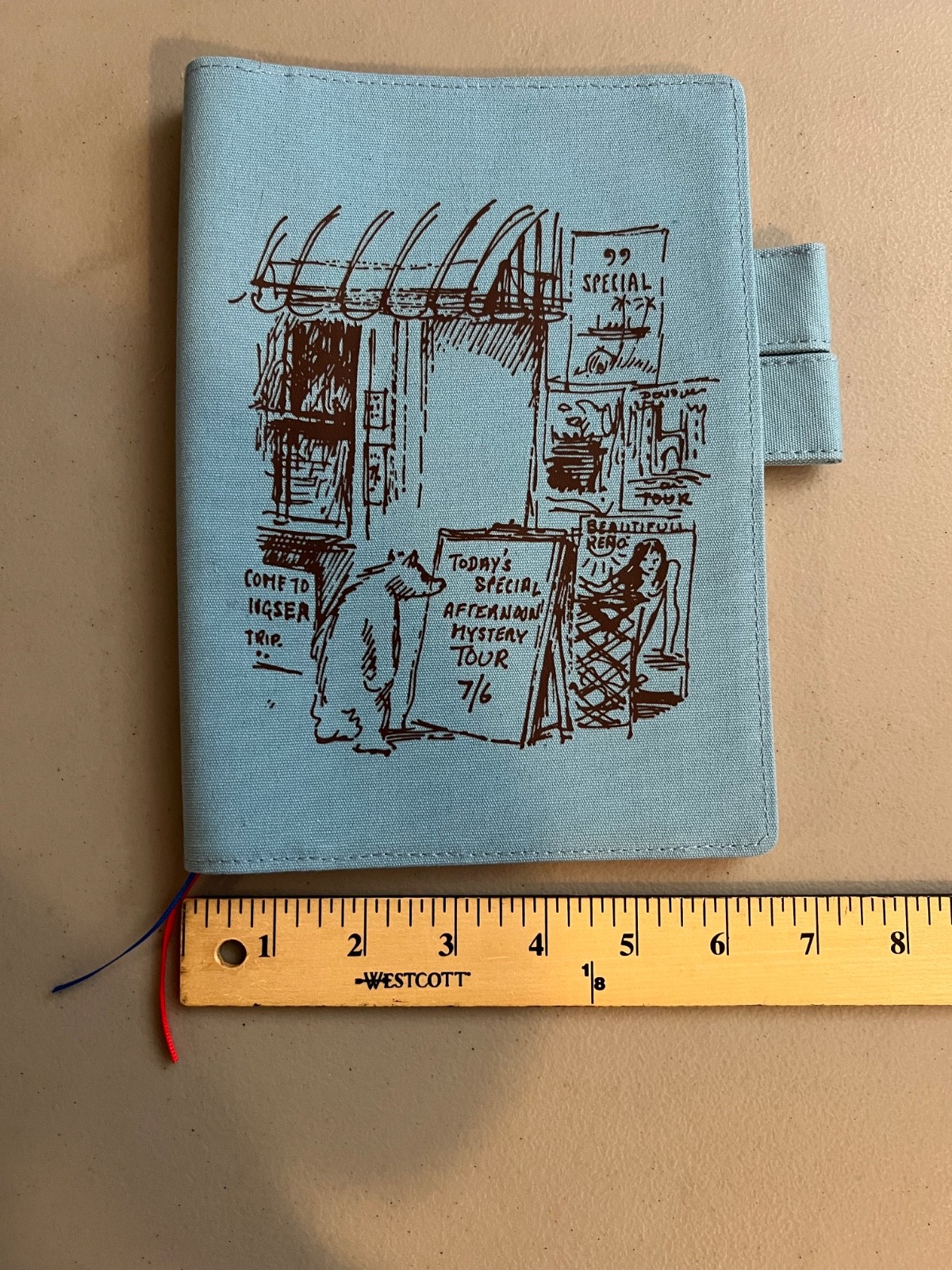 Hobonichi Techo Cousin A5 Paddington Bear Going Out Cover NEW
