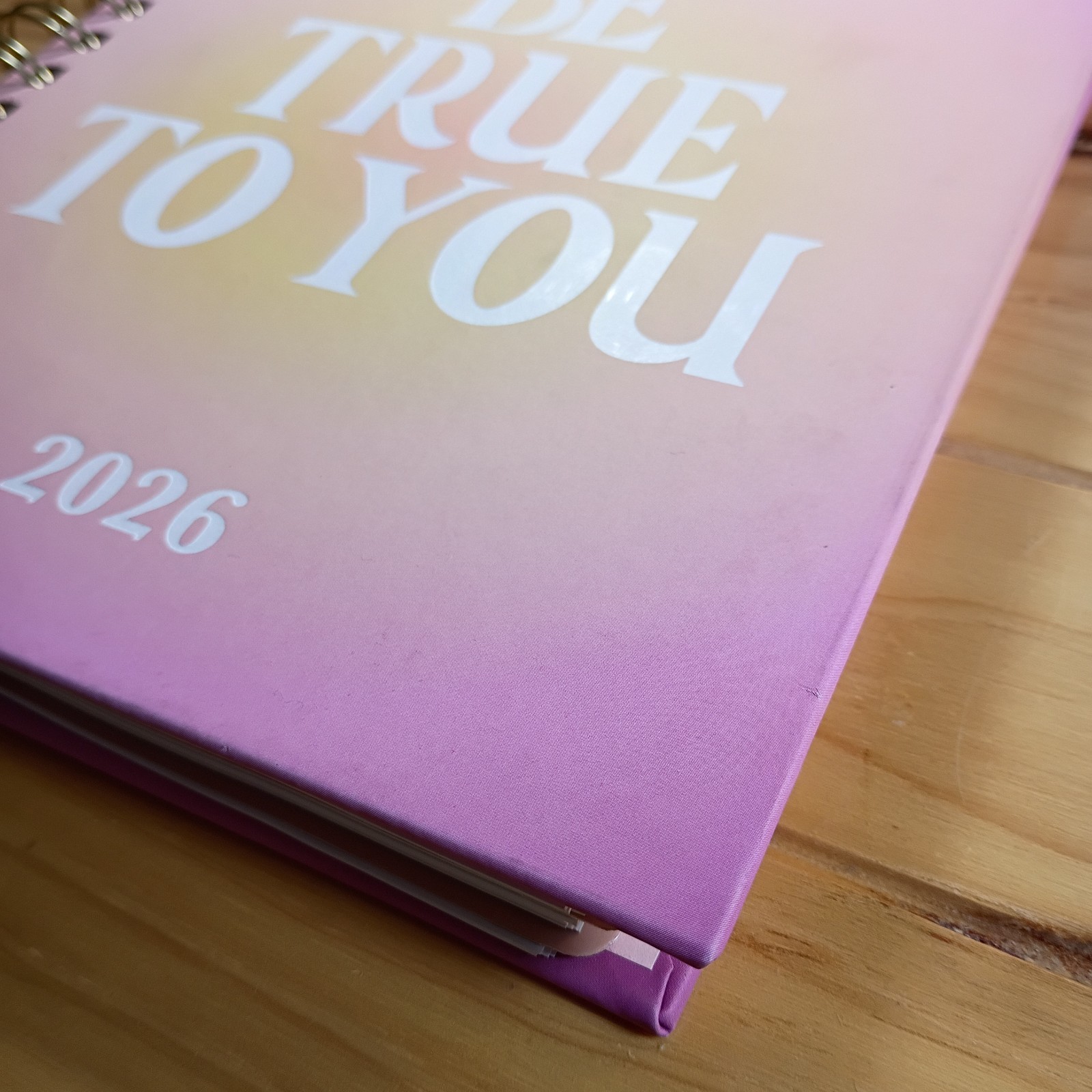 ÉCCOLO 2026, 12 Month Weekly Planner,Stickers, 7 X 8 3/4 In. Be True To You. New