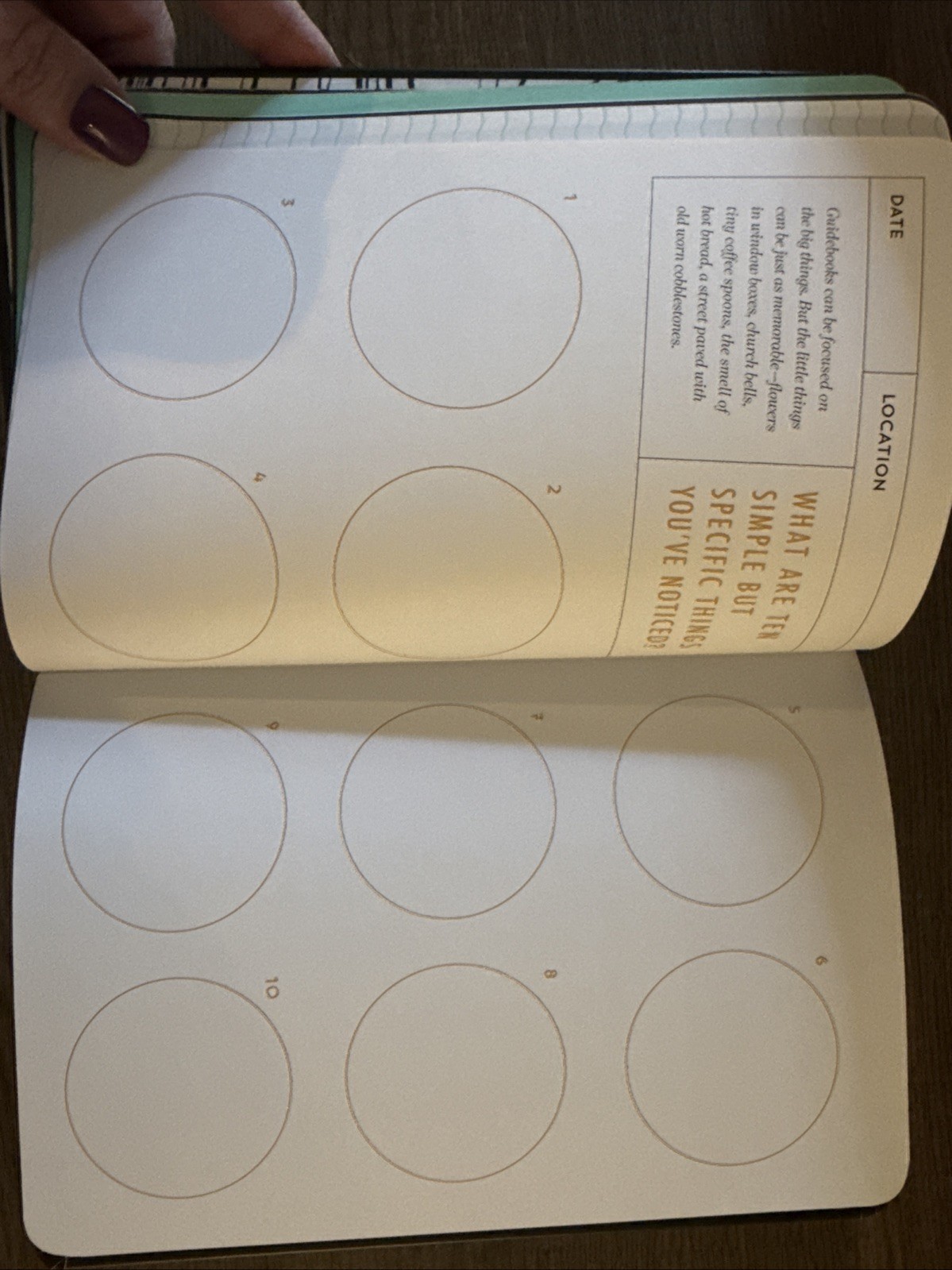 Everywhere You Go: A Guided Travel Journal Fr Seeing, Notcng, & Captrng Evythng.