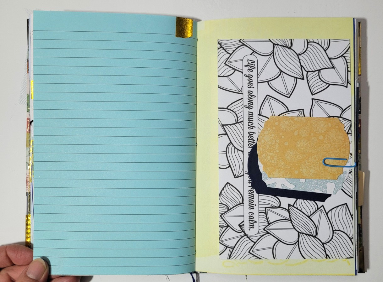 Handmade Junk Journal ~ Boho Beauty ~ Yellow