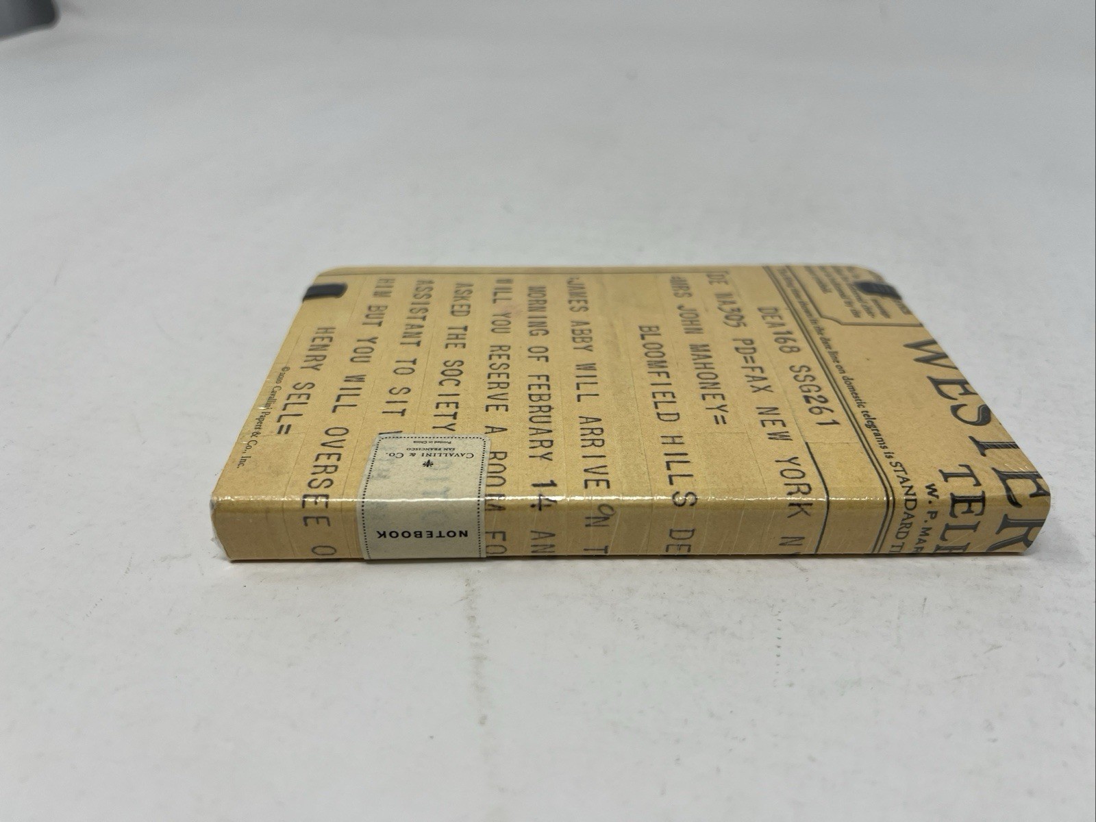 Cavallini & Co. Typewriter Notebook elastic closure 6″ X 4″ sealed 256 pages