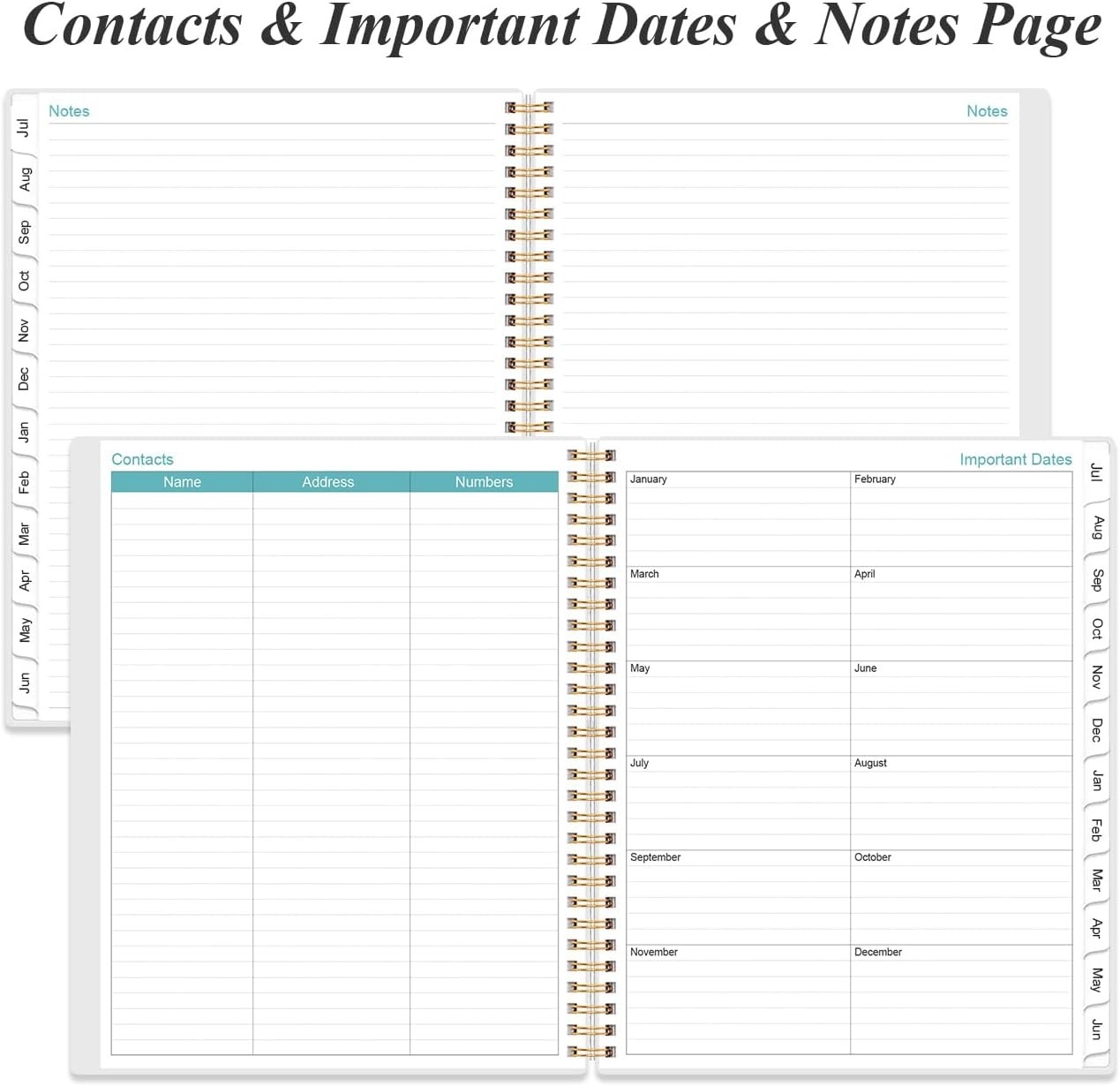 2026-2027 Flexible Cover Planner: Stylish, Durable, with Ample Writing Space