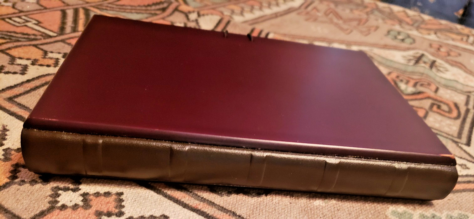 Penman Heirloom Wood Journal Cherry 240 Pages, never used, small wood scratch