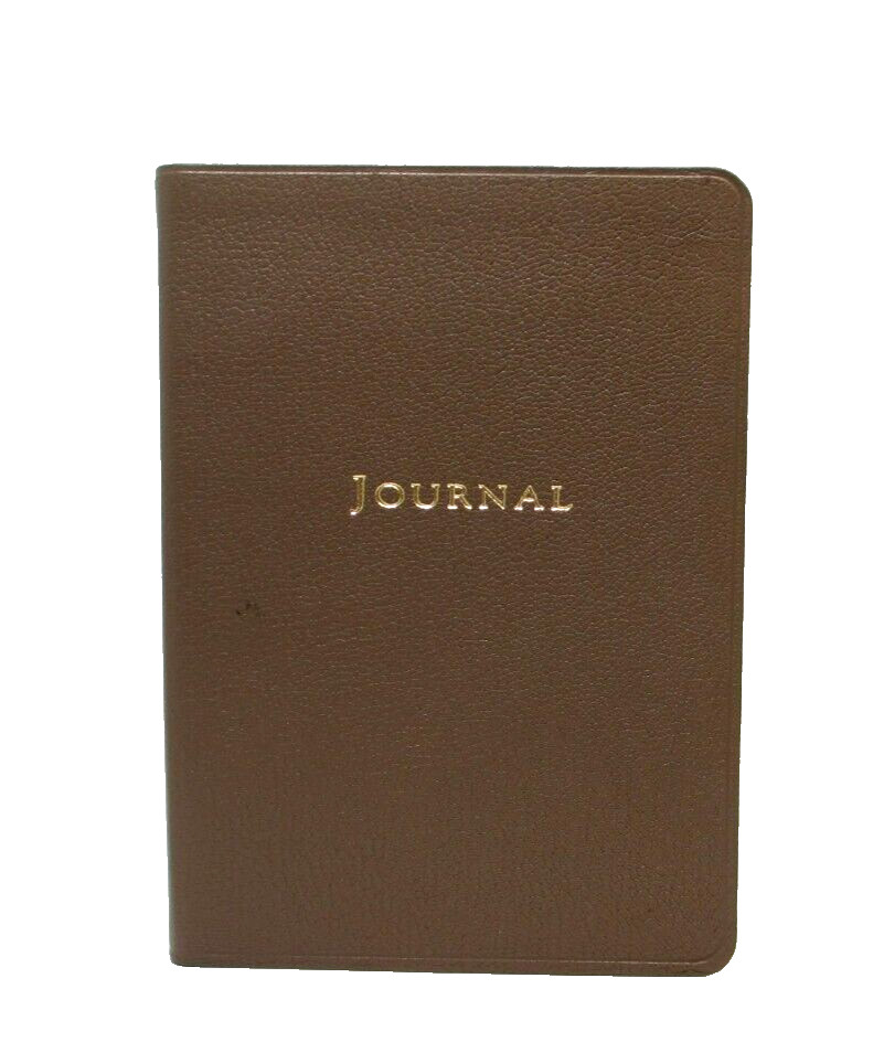 Leather Soft Cover Journal Travel 7″ 224 Lined Pages Graphic Image AEON