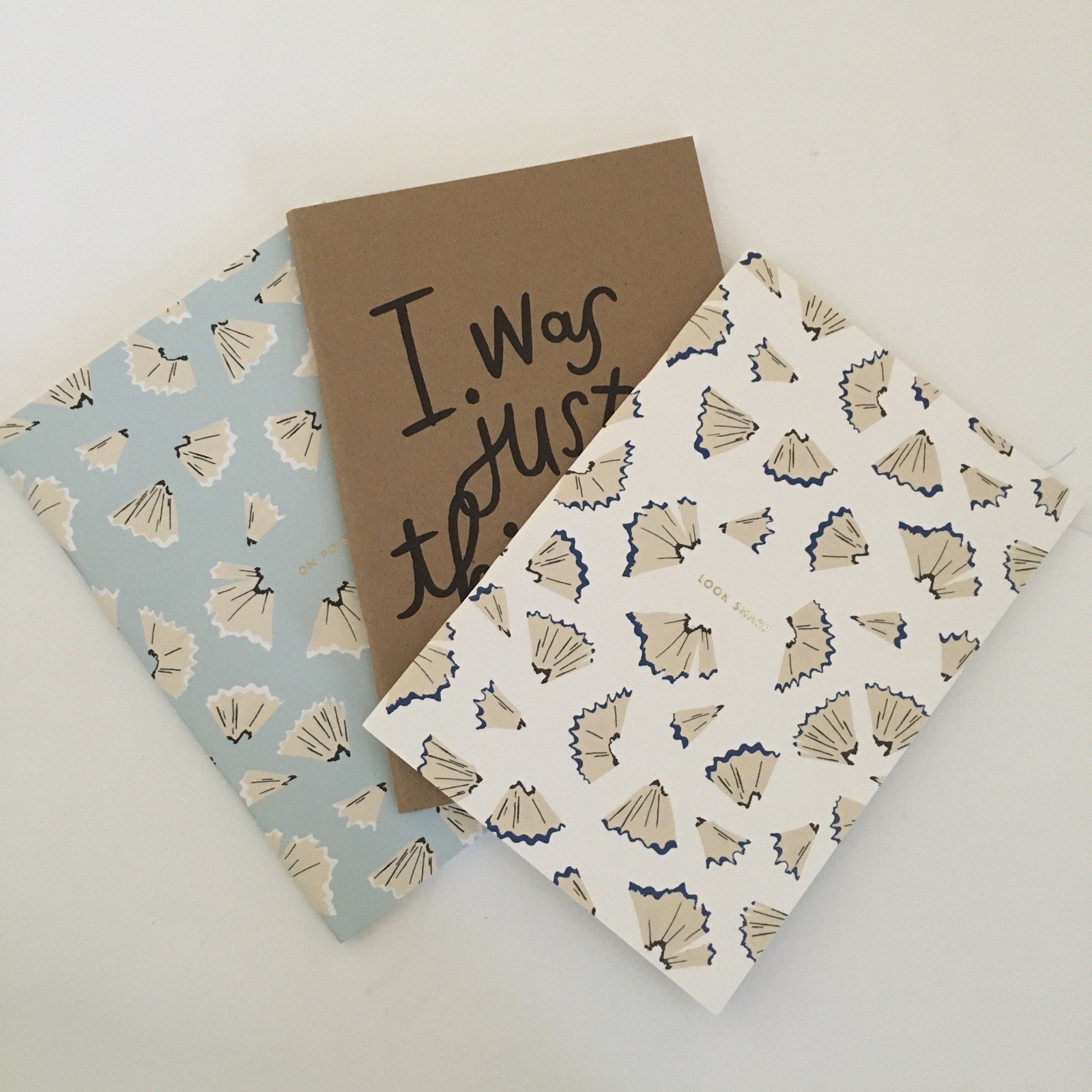 NEW Kate Spade On Point Triple Desktop Notebook Set 80 Lined Sheets Each