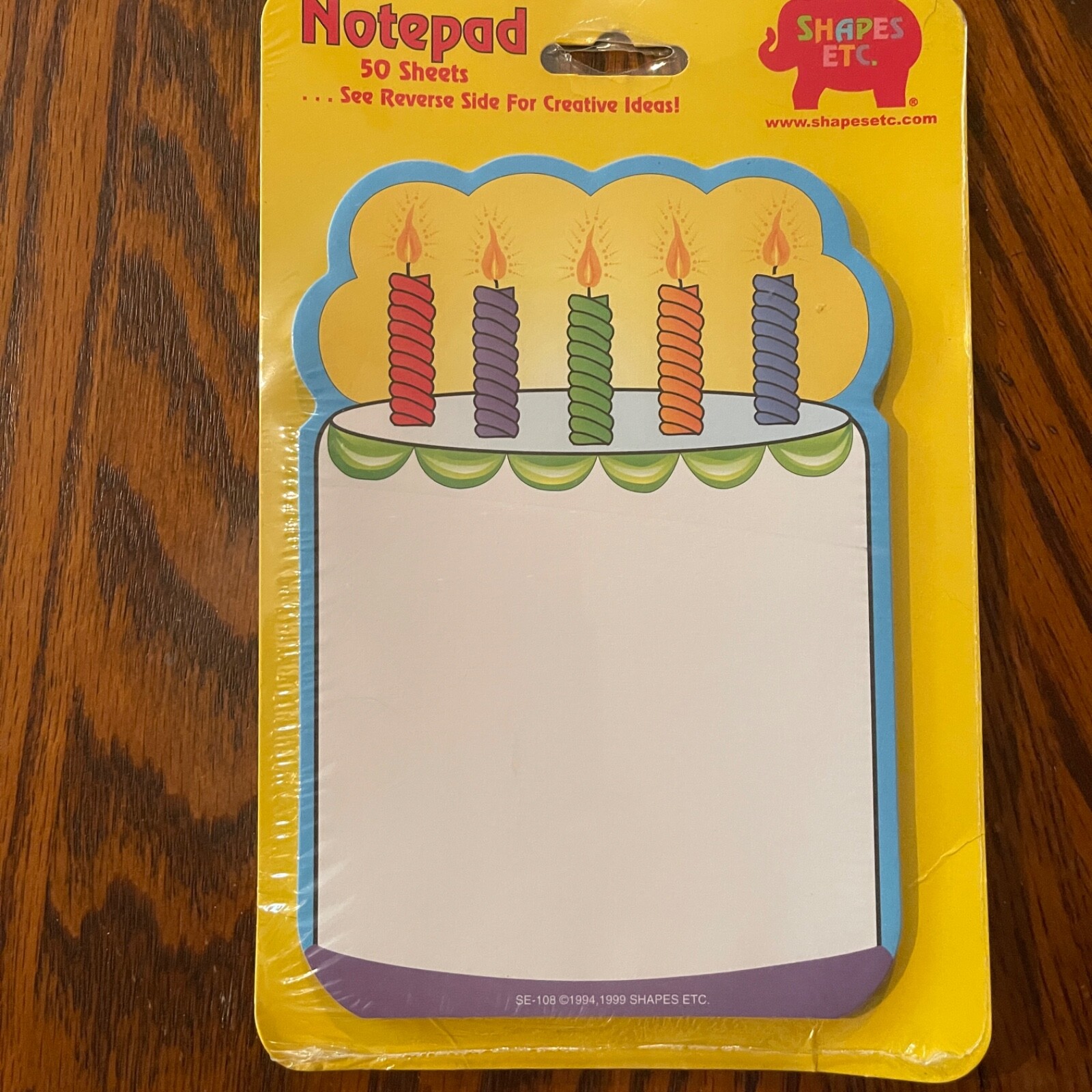 2 NOTE PADS 50 SHEETS OF PAPER SIZE 7″ X 4 3/4″ NOTEPAD CANDLES 100 TOTAL SHEETS