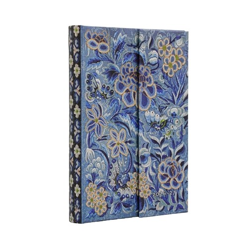 2027 Blue Willow (Celebrate Hanfu) Mini 18-Month Hardcover Dayplanner (Wrap Clos