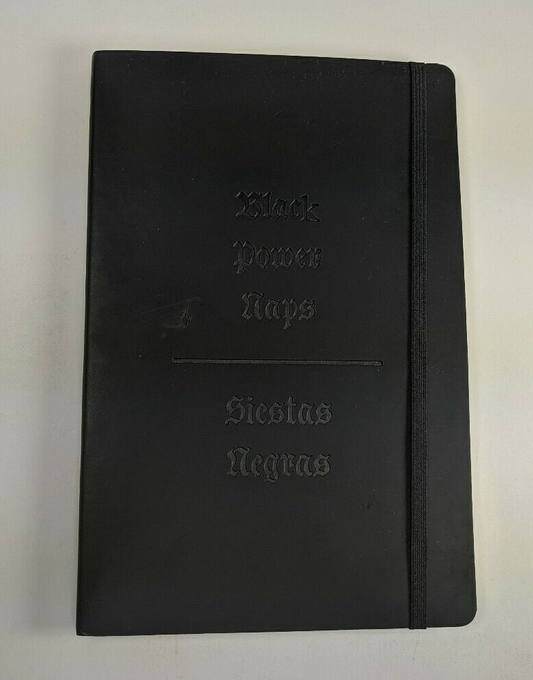 Black Power Naps A5 Lined Journal Siestas Negras 5.5″ x 8.25″ 80 Pages