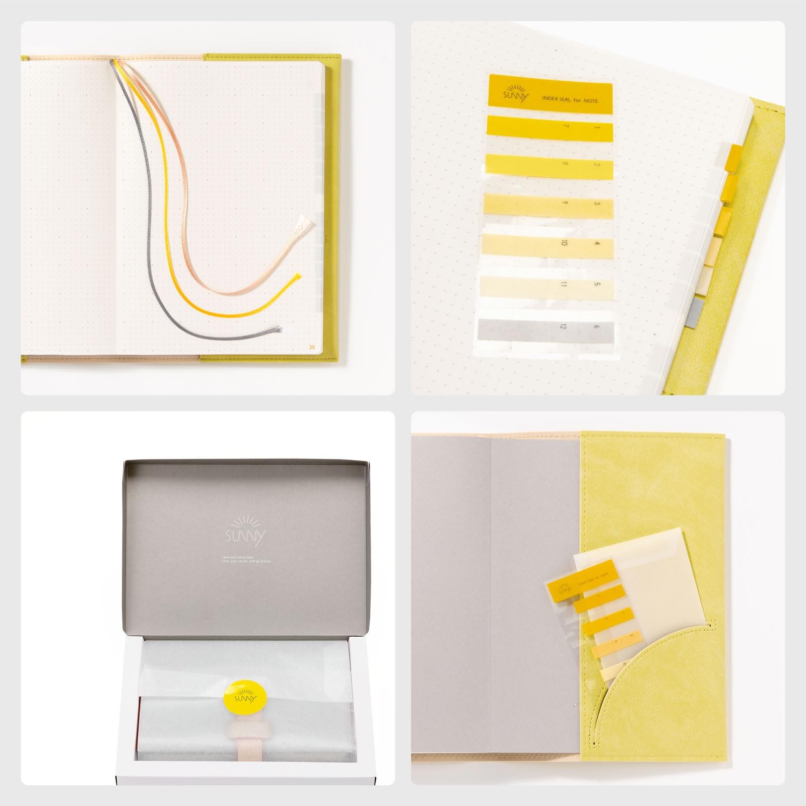 Iroha 2026 SUNNY Planner STANDARD Weekly Planner (2026/April Start/B6 Size) [azu