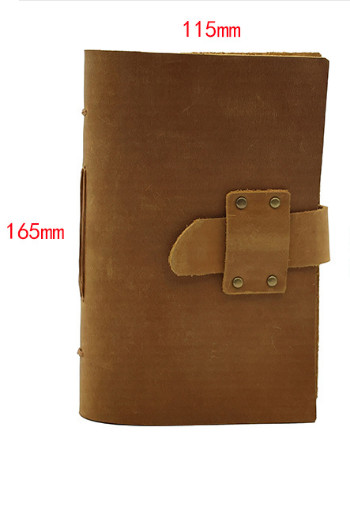 Writing notes Notebook sketchbook Diary Notepad handmade leather beige Q376