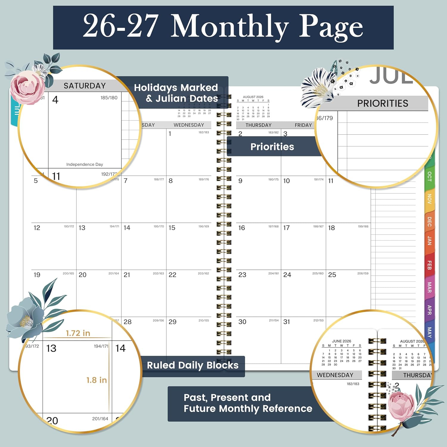 Appointment Book 2026-2027 – Daily Planner 2026-2027, Jul. 2026 – Jun. 2027, Wee