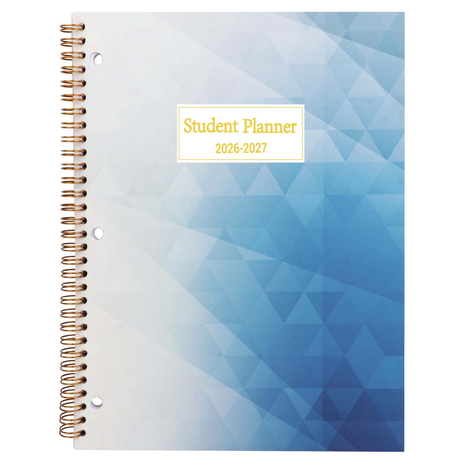 Student Planner 2026-2027 – Monthly and Weekly School 8.2 X 10.7 inches, Blue