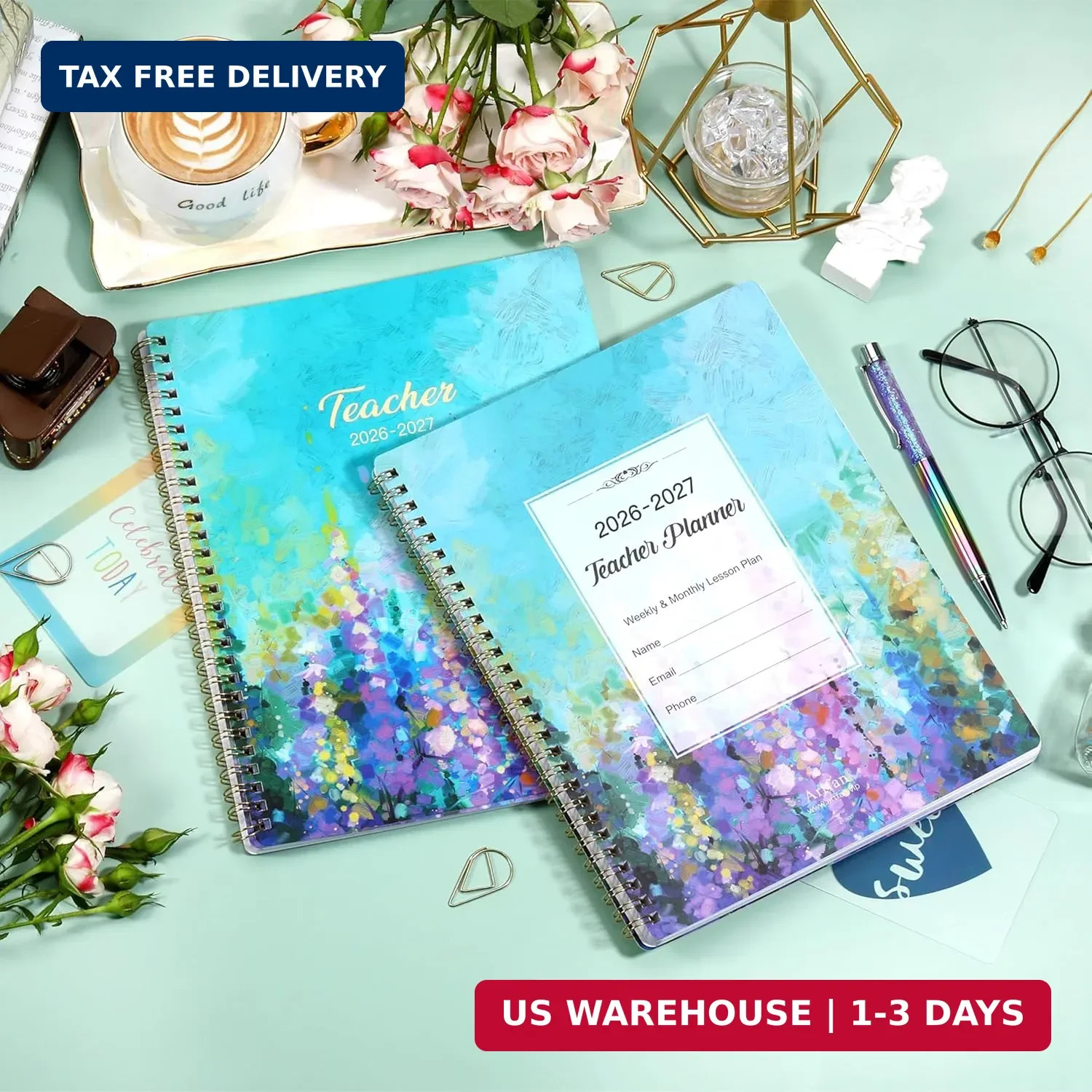 Teacher Planner 2026-2027 – Teacher Lesson Planner 2026-2027, July 2026 – June 2