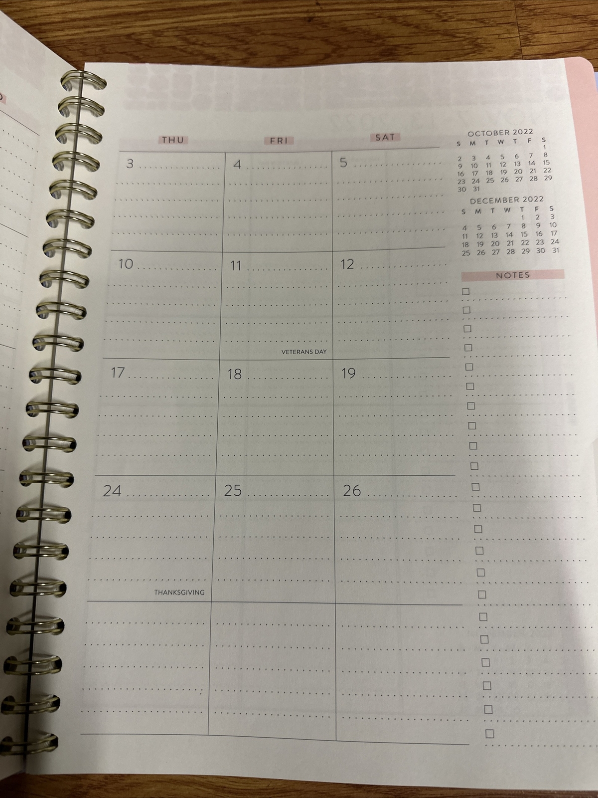2023 Lifestyle Collection Student / Teacher Jumbo Weekly Planner