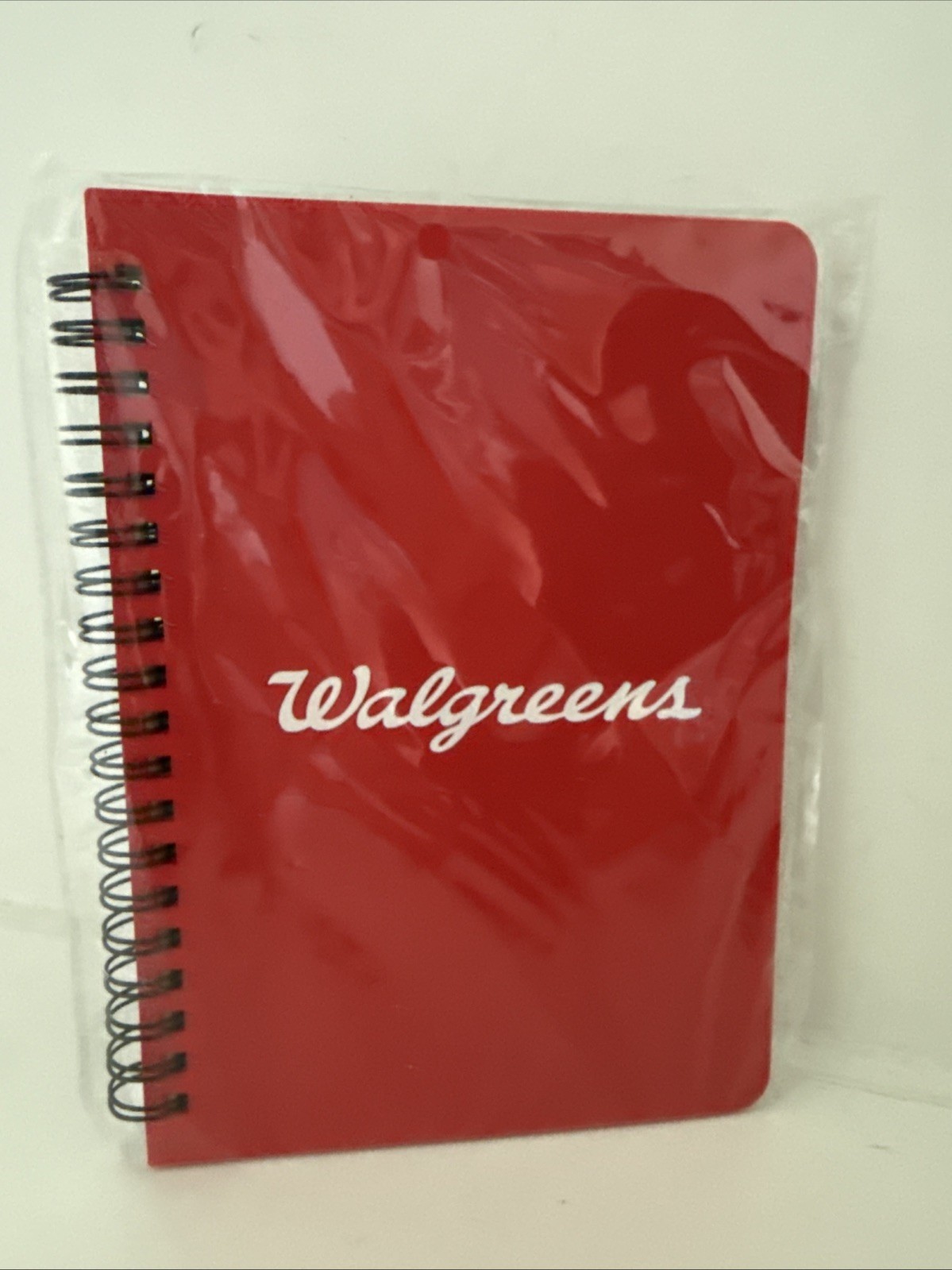 Walgreens Notebook Red 5×7 Spiral Bound Lined Pages Corporate Promo Journal