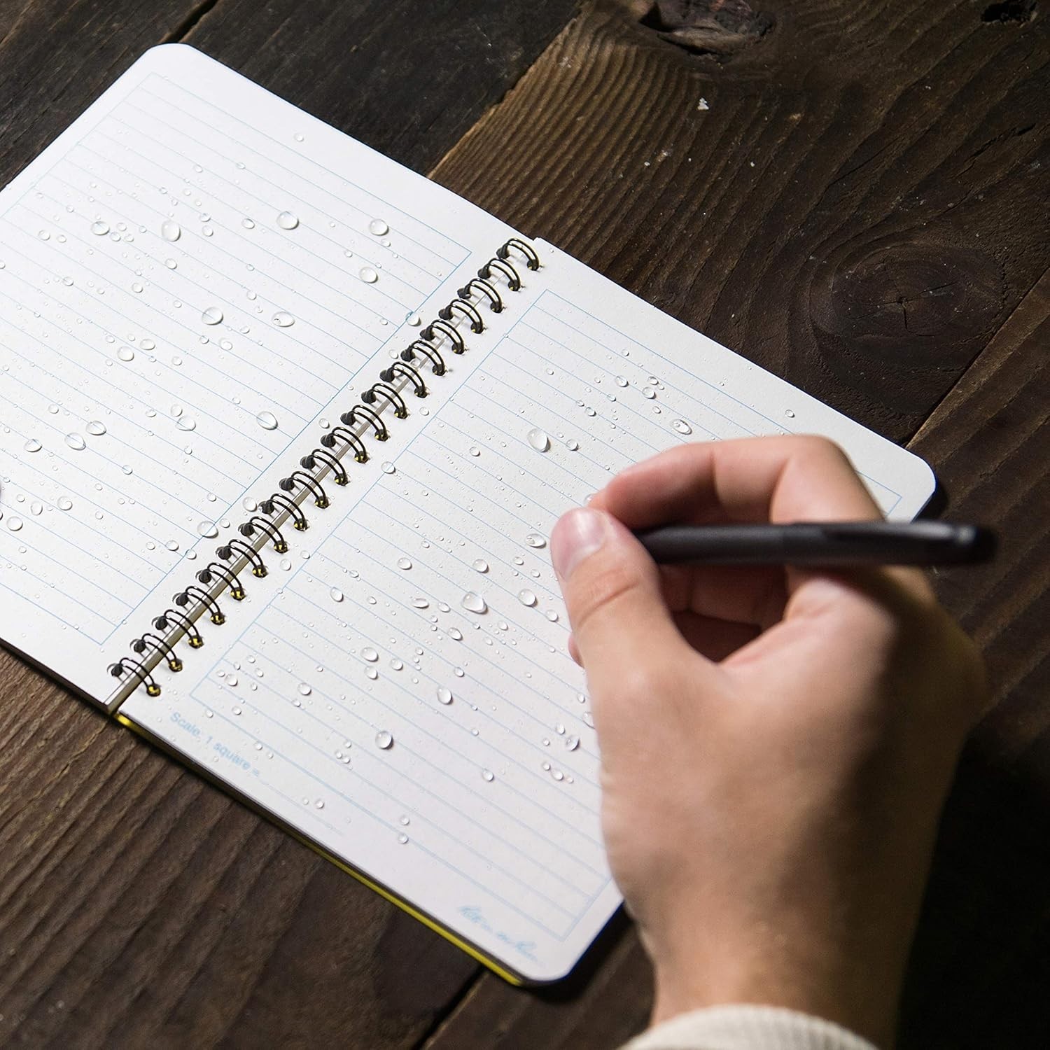 Polydura Cover Weatherproof Notebook, 3 Pack