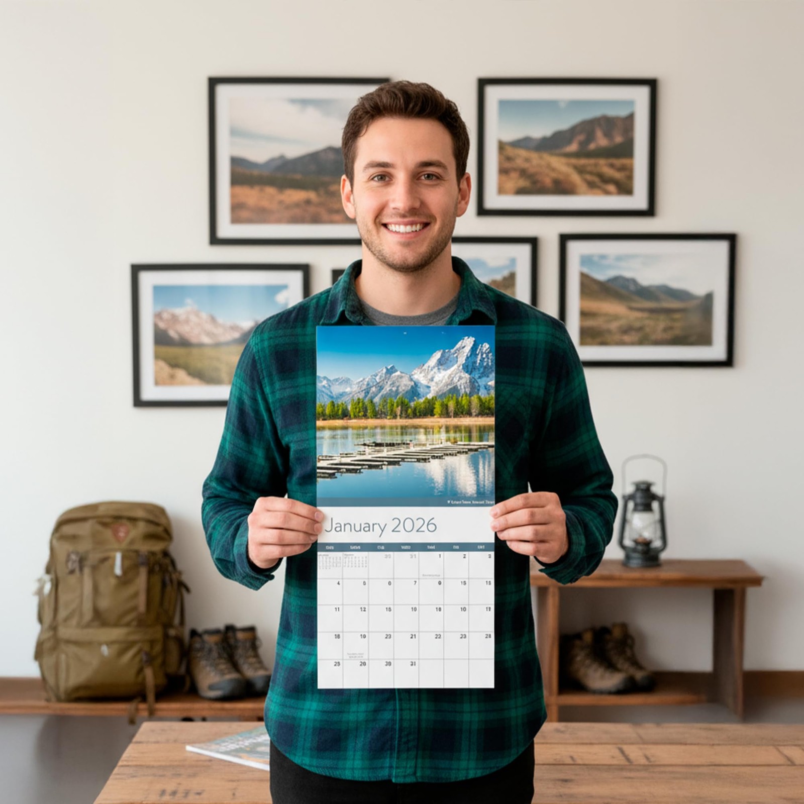 2026 National Parks Wall Calendar | Beautiful Outdoor Nature 2026