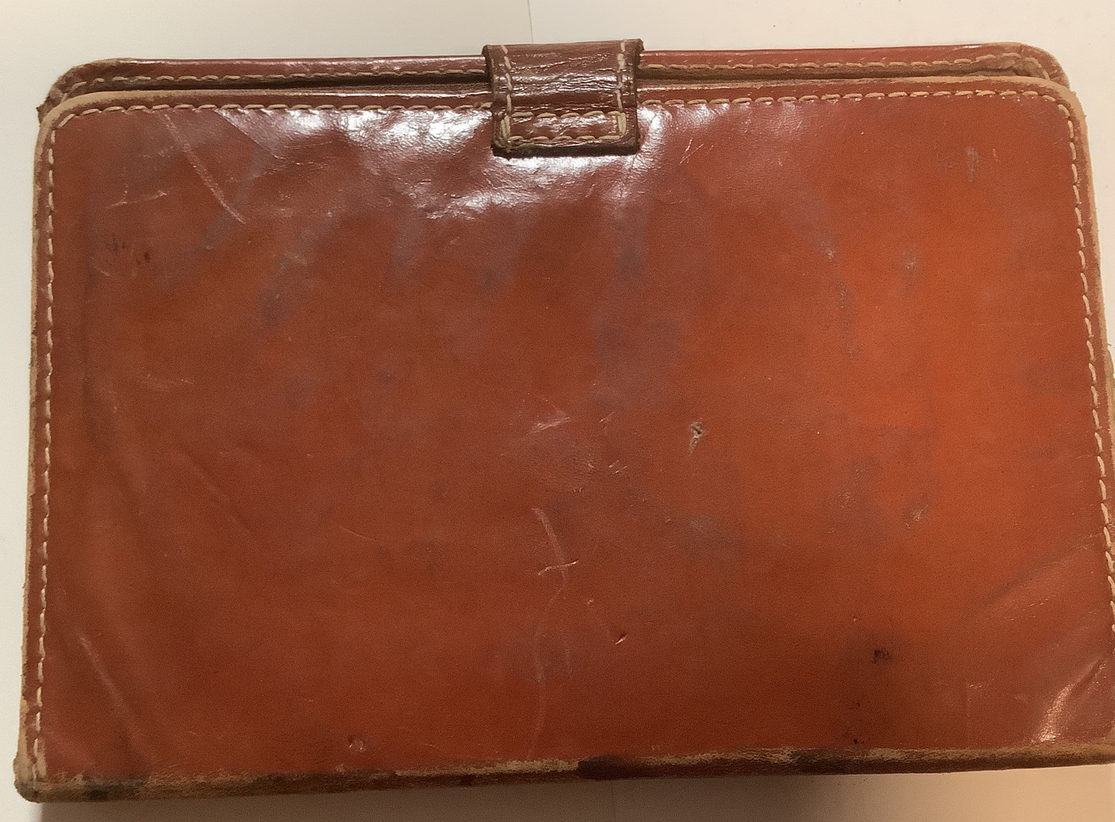 Vintage Antique Stitched Portfolio-FREE SHIPPING