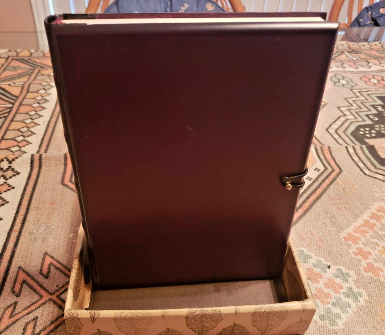Penman Heirloom Wood Journal Cherry 240 Pages, never used, small wood scratch