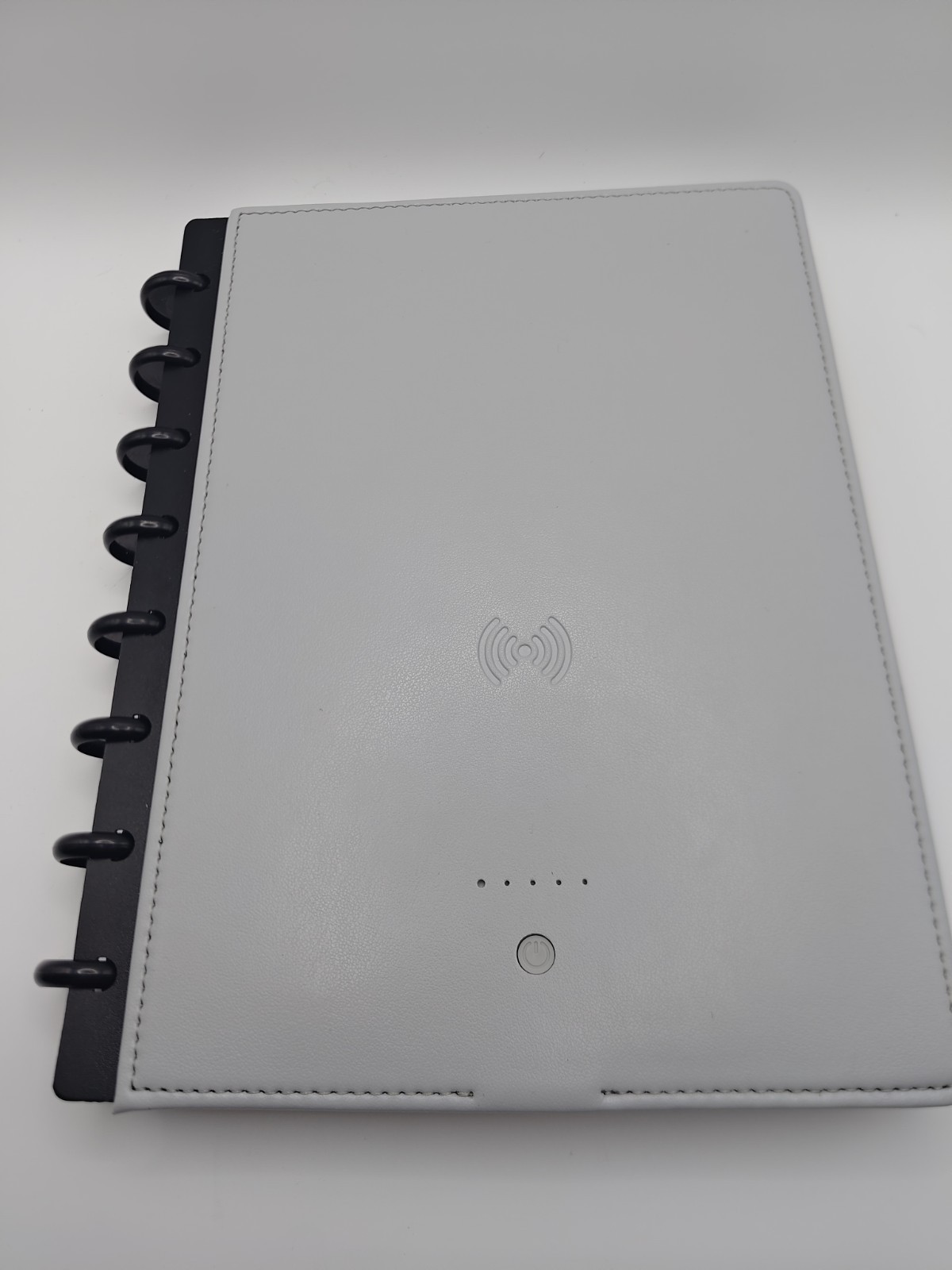 Grey TUL Charging Notebook V2 Now Open Box With Box Wireless Charging