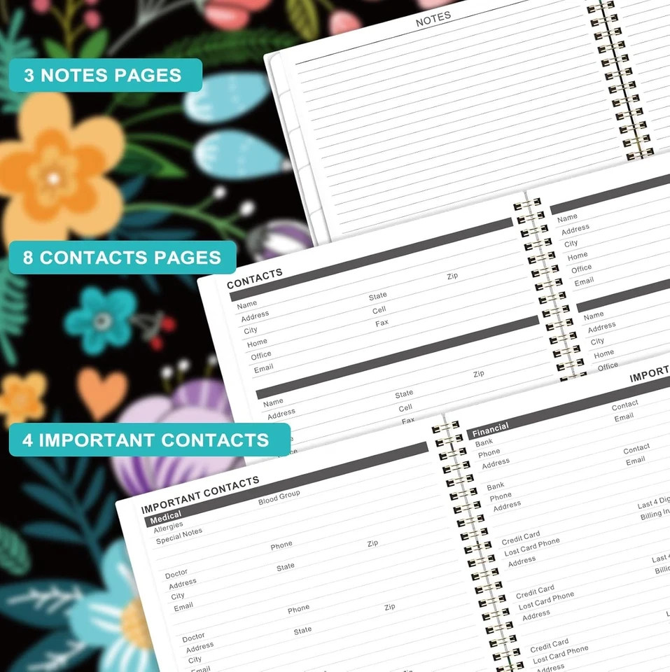 2026-2028 Monthly Planner – 3 Year Monthly Planner 2026-2028, JAN.2026 – DEC.202