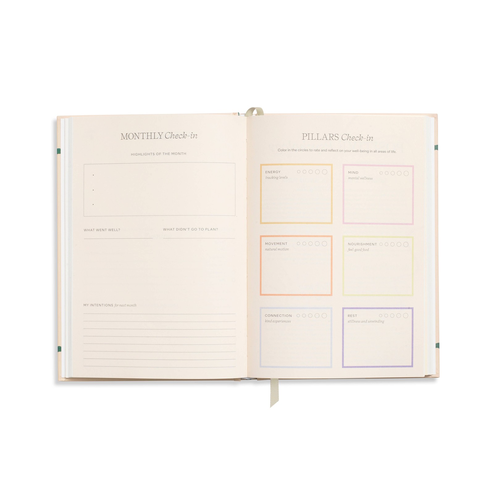 Papier – Quilted Daydream A5 Hardcover Guided Wellness Journal
