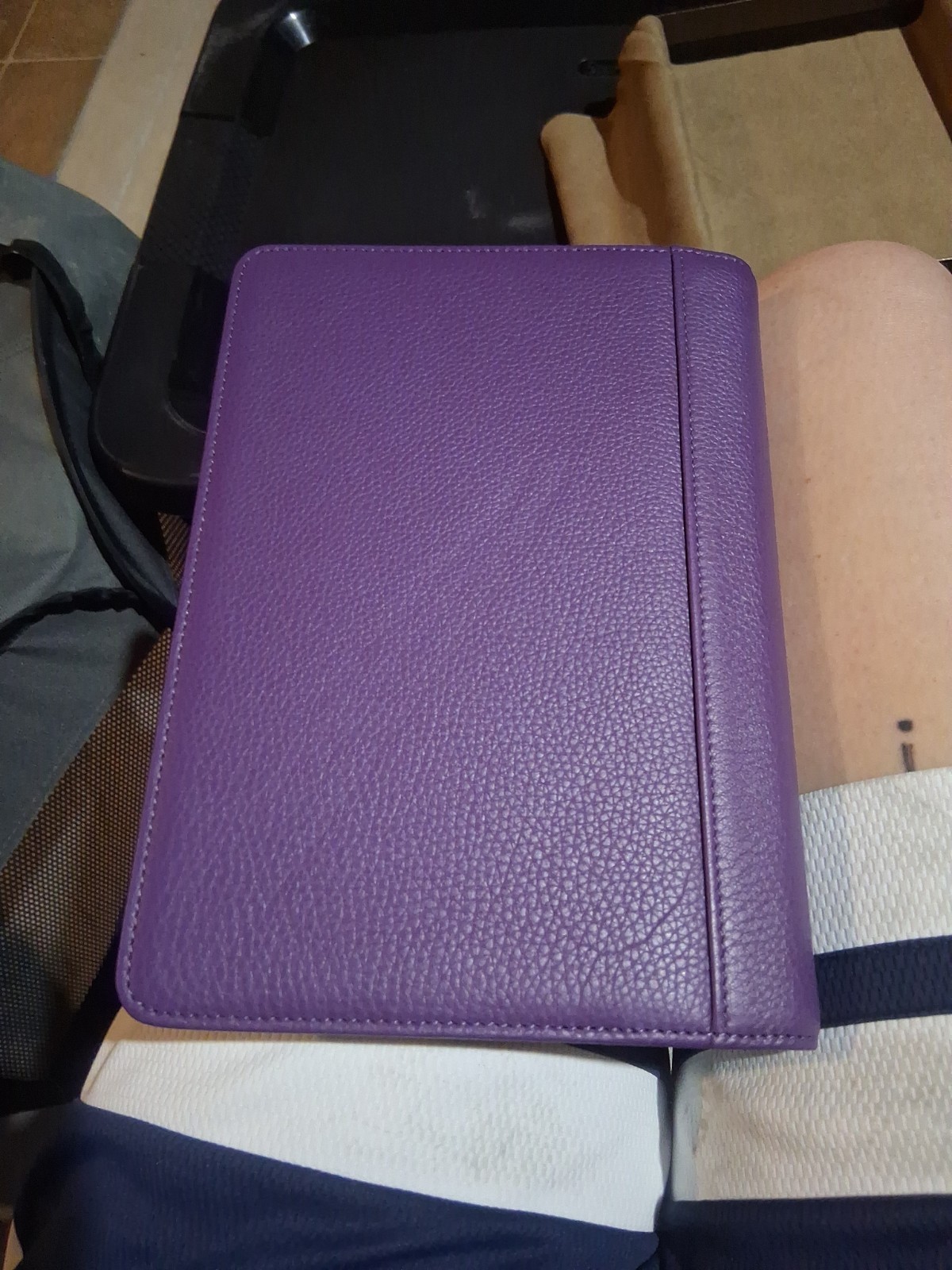 Leatherology Purple Refillable Journal