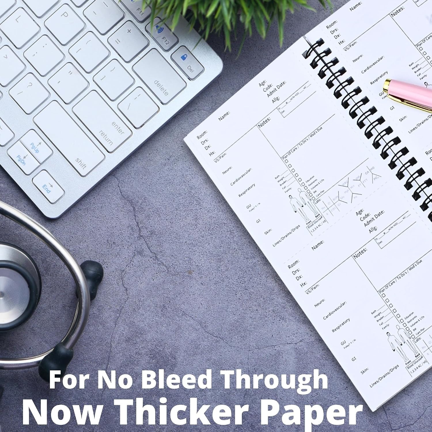 Essential Nursing Notebook Bundle – Reference Sheets and 280 Patient Templates