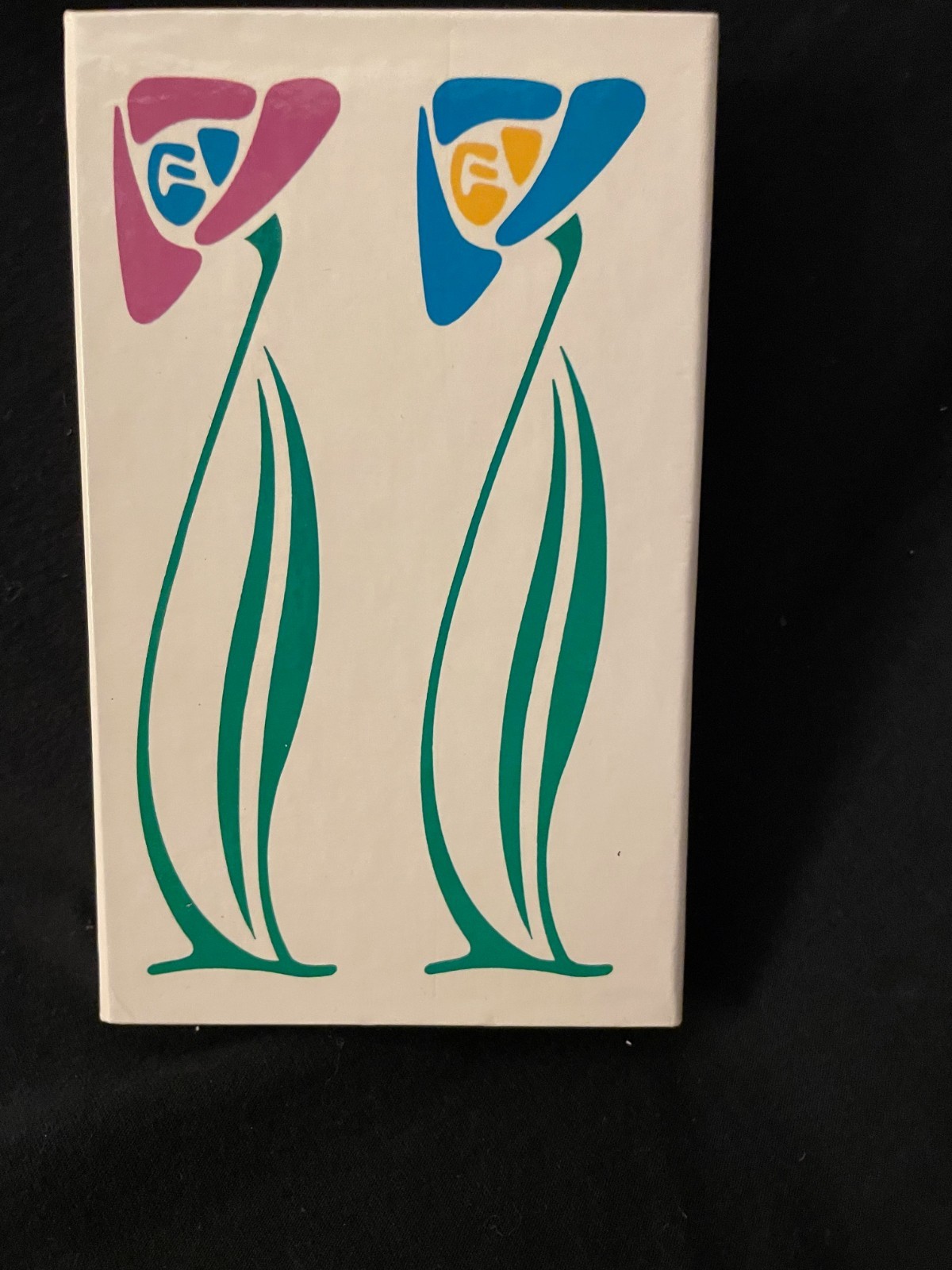 1994 Working Woman’s Branch Office Pocket Desk Organizer White Floral Sealed New