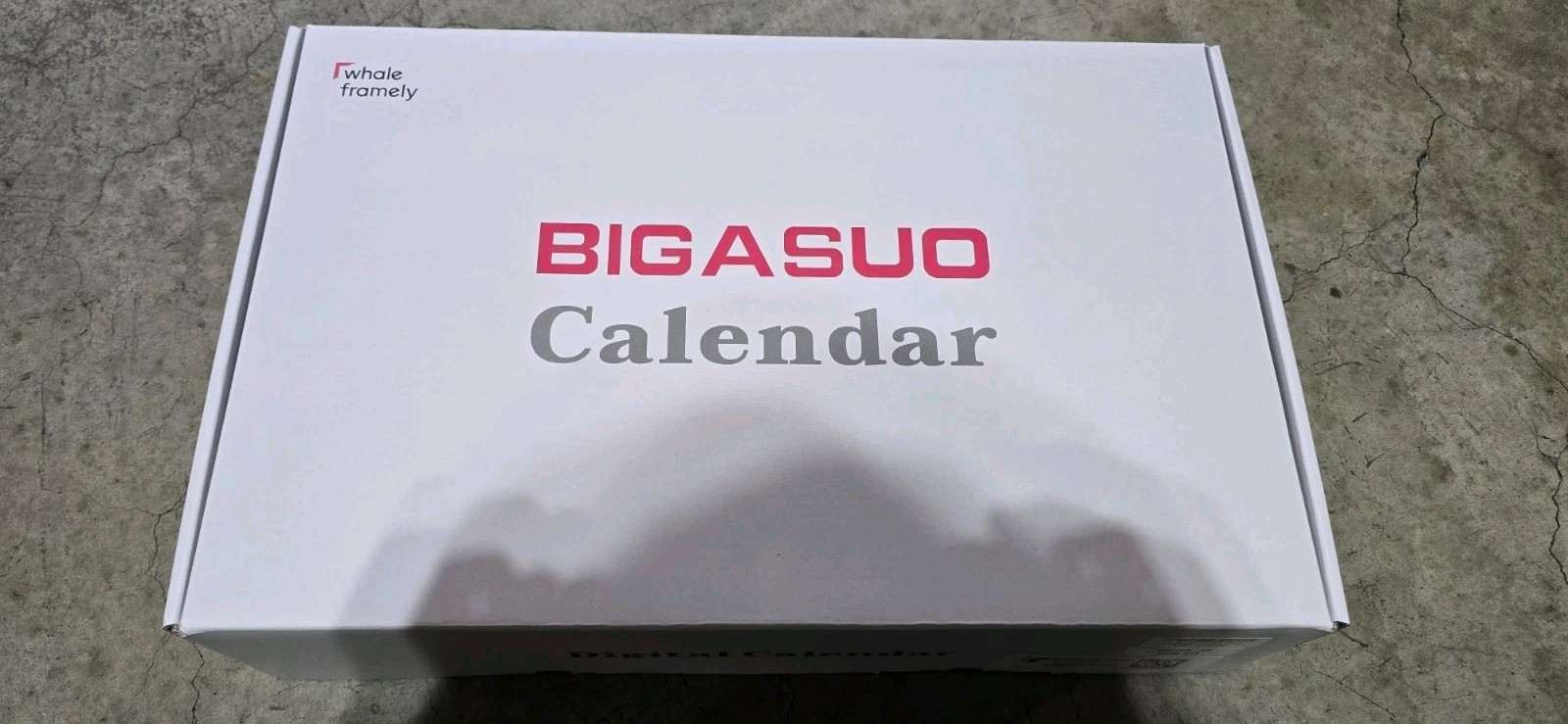 Open Box – Bigasuo 15.6 Inch Family Digital Calendar – Chore Chart, Meal Planner