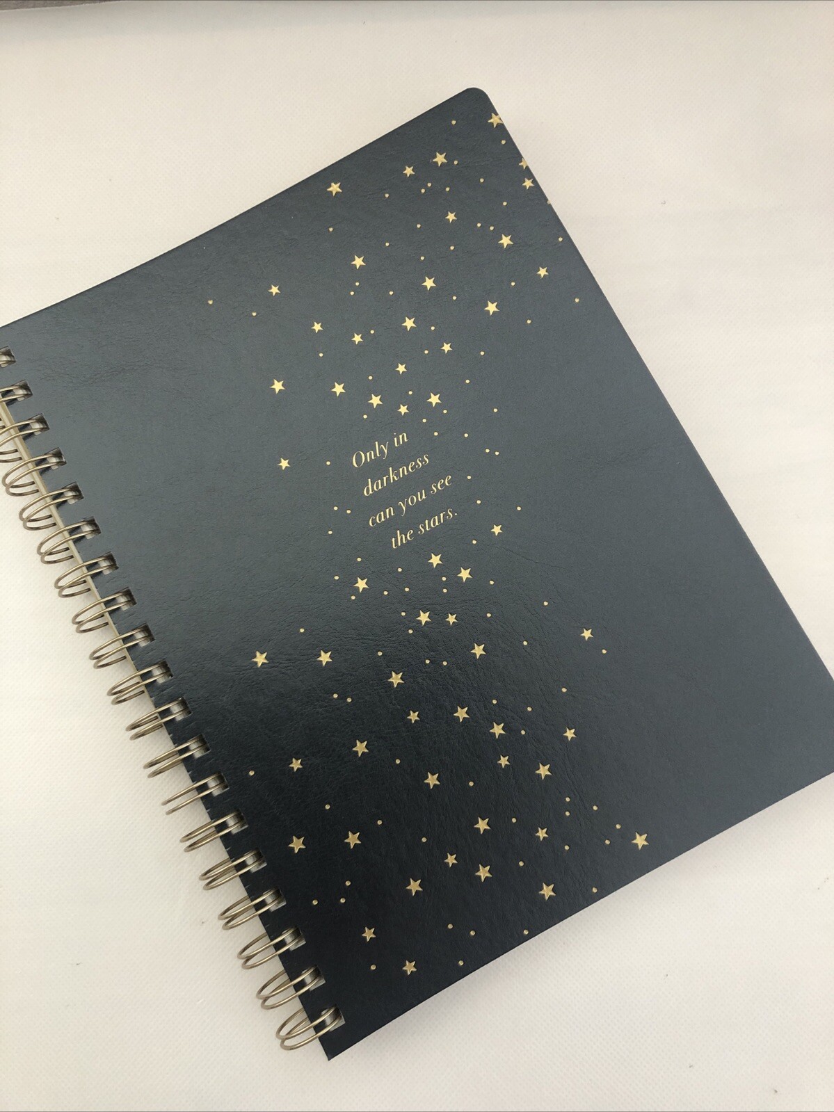 New Fringe Vegan Leather Grey Notebook High Quality (10 x 7.5 x .5 Inches)