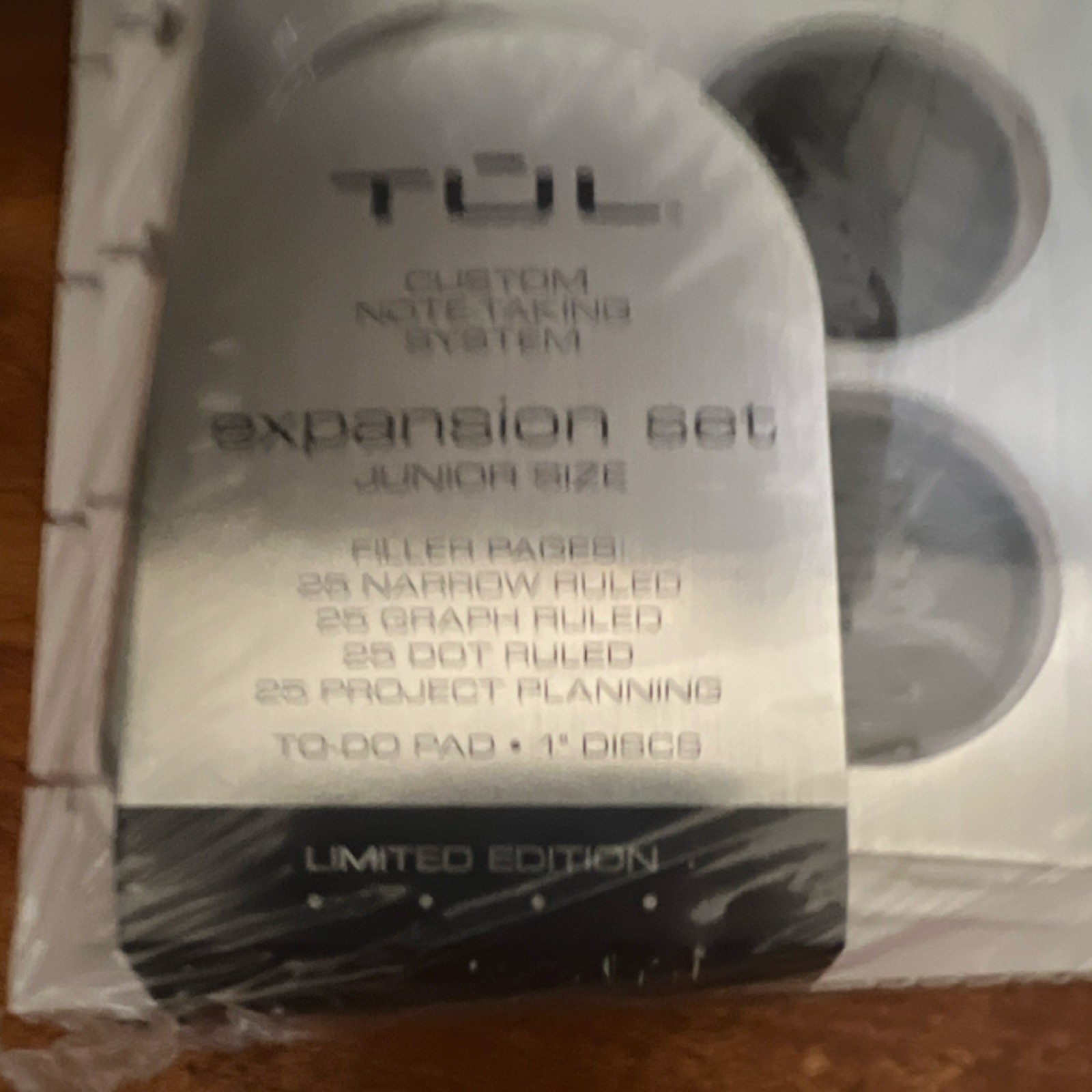 TUL Custom Note-Taking System Expansion Set Junior Size Planner