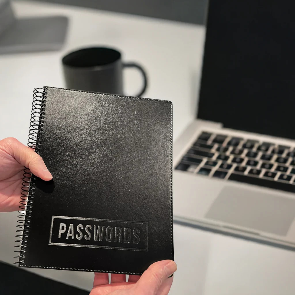 Executive Faux Leather Password Book **This listing is The from the BRAND OWNER