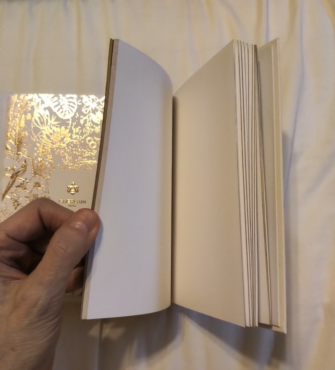 NIB GUERLAIN PARIS PORTFOLIO SET X 2 UNLINED BLANK NOTEBOOKS JOURNALS DIARIES