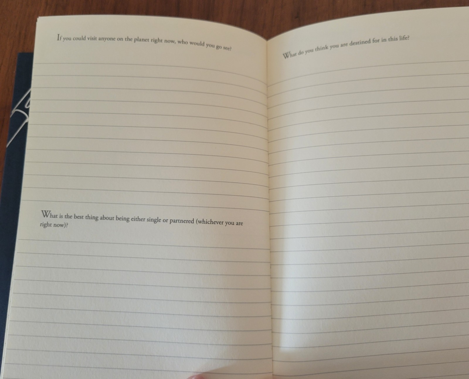 300 Writing Prompts Open Bound High Quality Paper Lined Journal 204 Pages – Used