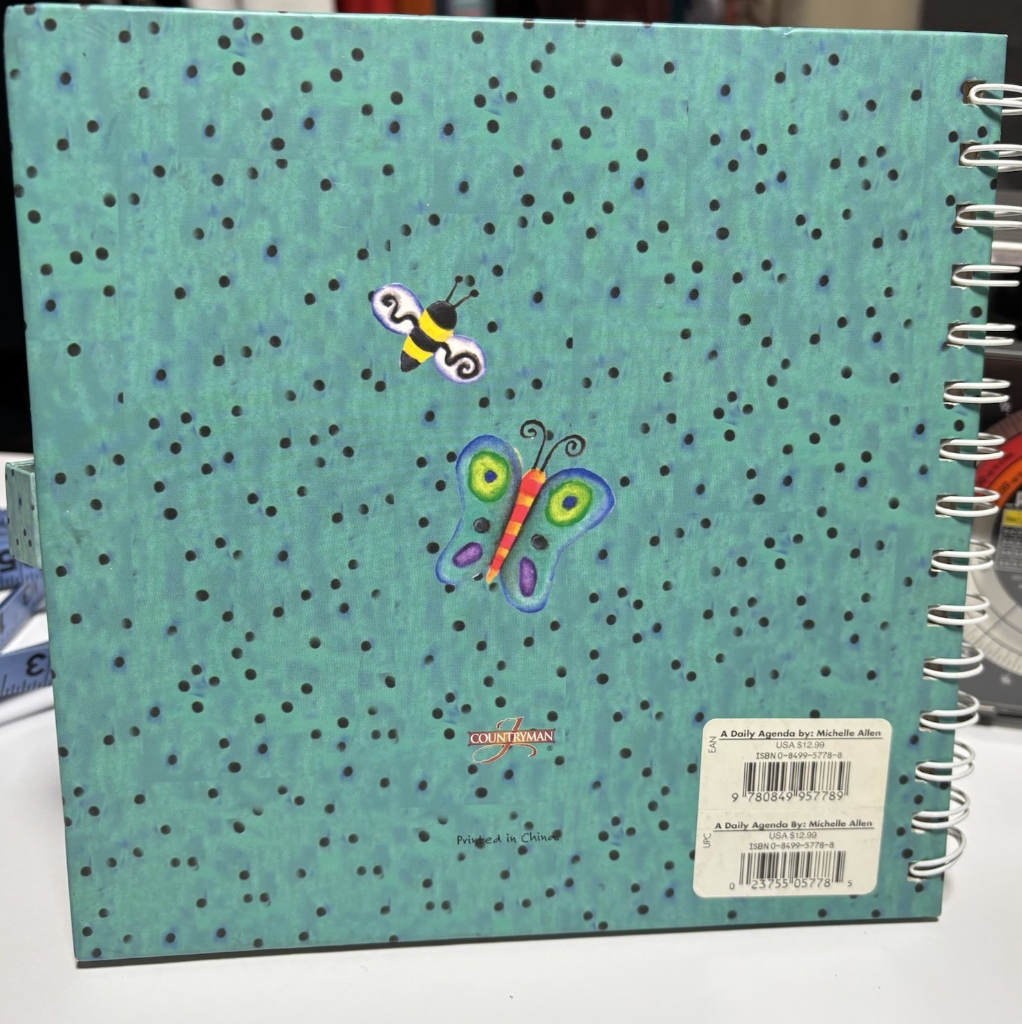 NEW “A Daily Agenda” by Michelle Allen, undated 52 week planner