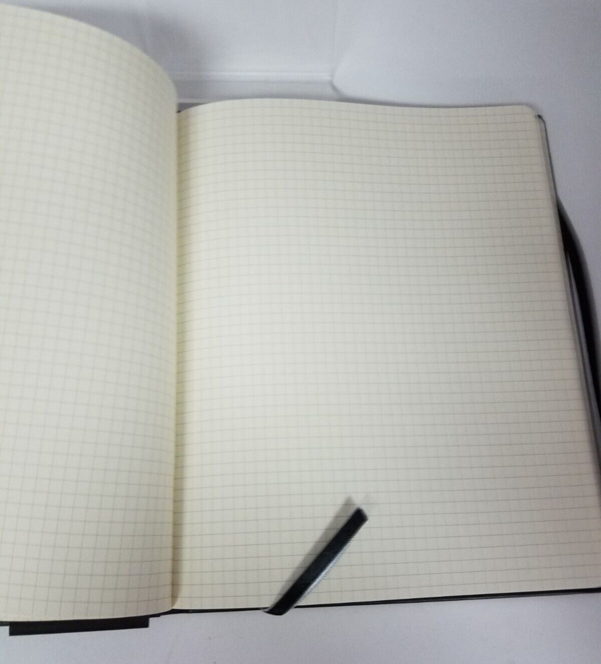 Flexible-Cover Business Journal 1-Subject, Quadrille Rule,Black Cover,10X8 Shts