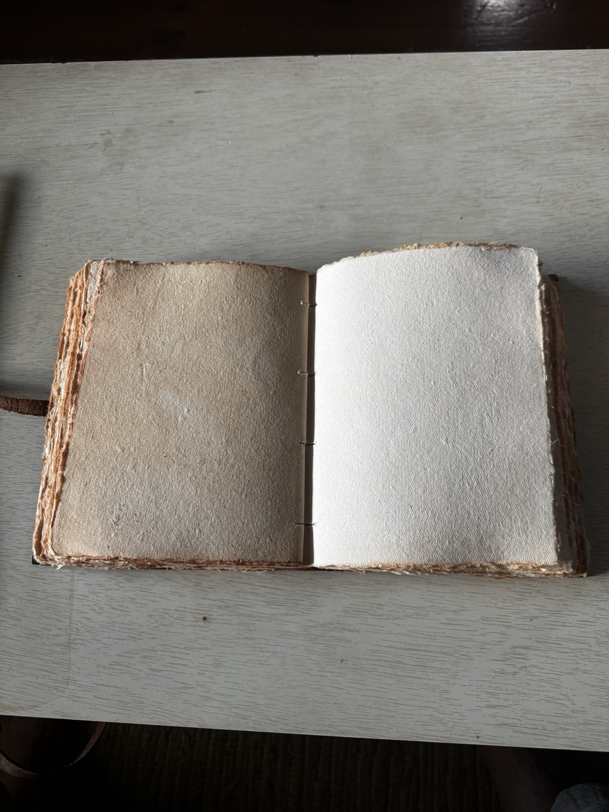 Leather Bound Vintage Bible Journal–200 Pages Handmade Antique Christian Prayer