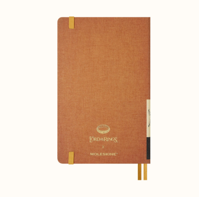 Moleskine The Lord of the Rings Notebook Frodo & Sam Large Plain Hard Cover