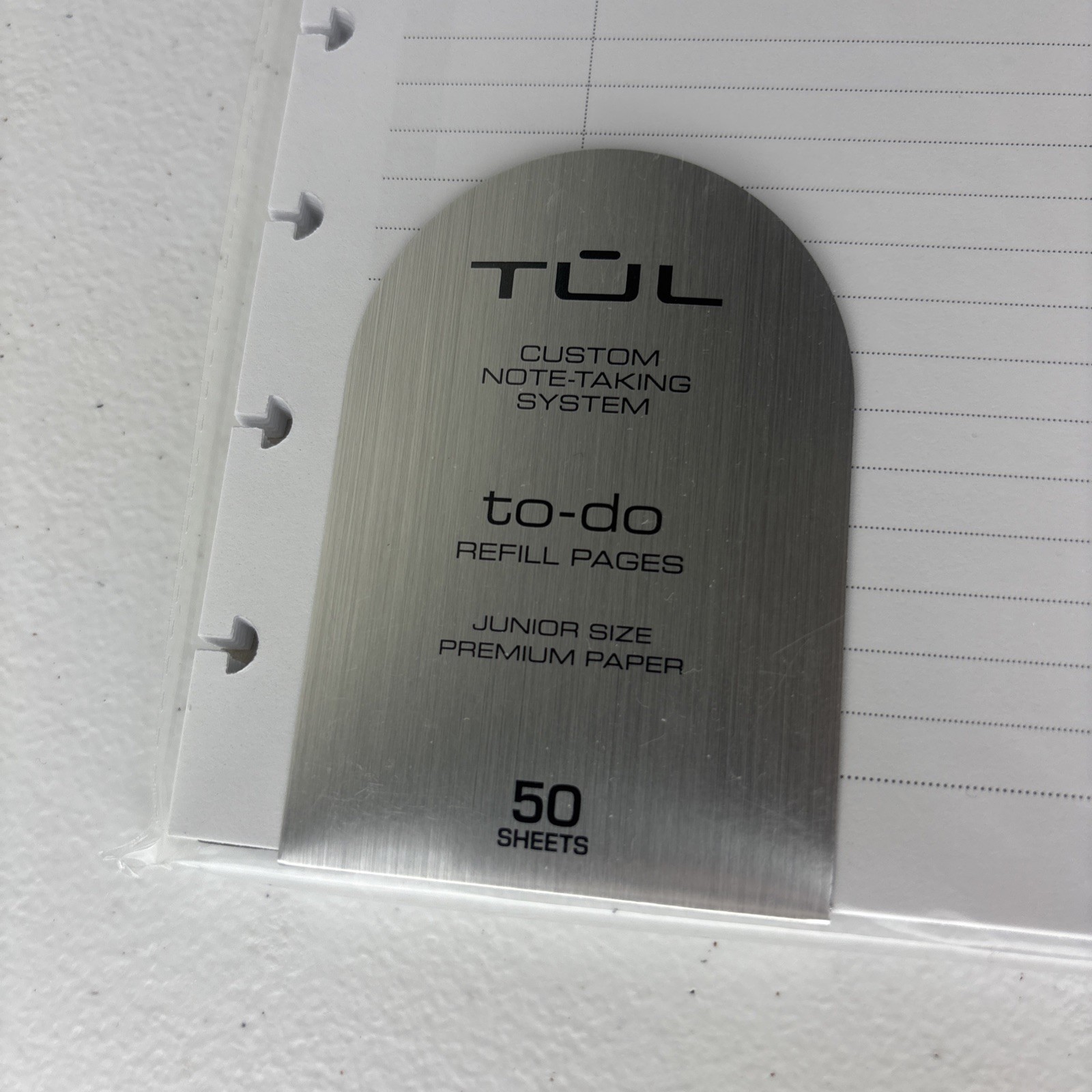 TUL Custom Note Taking System to-do Refill Pages Packs of 50 Sheets 2 Packs NEW