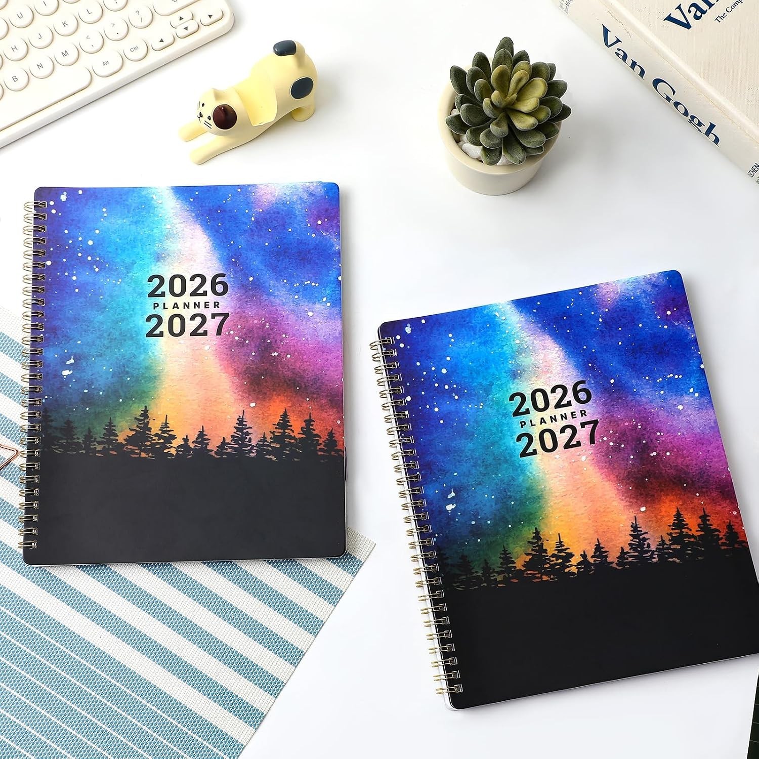Essential 2026-2027 Academic Planner with Monthly Overview & Weekly Layout