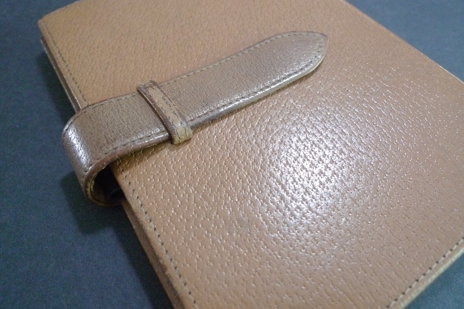 SMYTHSON OF BOND STREET – LEATHER PLANNER – WITH INSERTS – PERSONAL SIZE