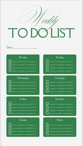 10pg Digital | To Do List, Home, Shopping, iPad Planner Digital Journal Pdf