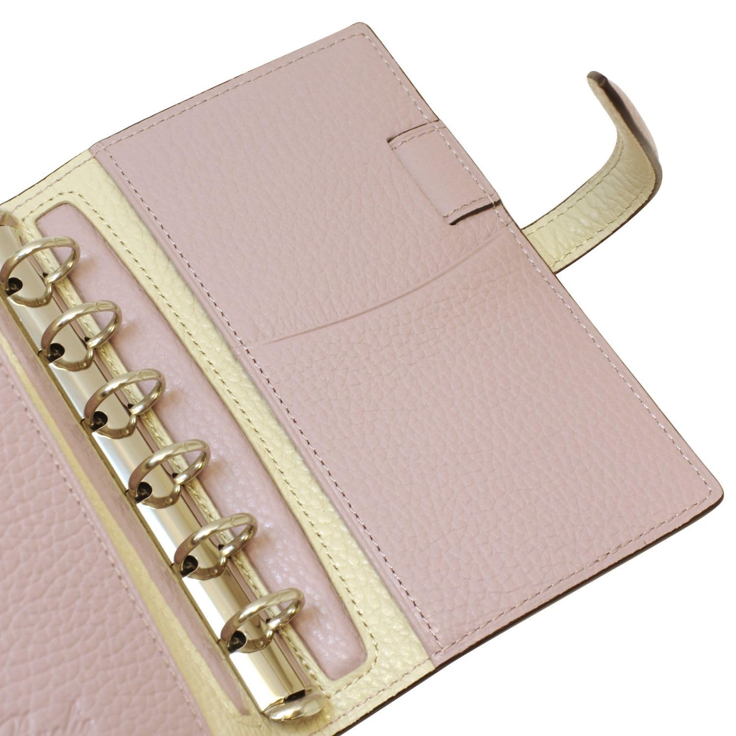 Breilio System Mini Notebook 6 Morbido Belt Ring Diameter 15 mm Pink Gardenia 75