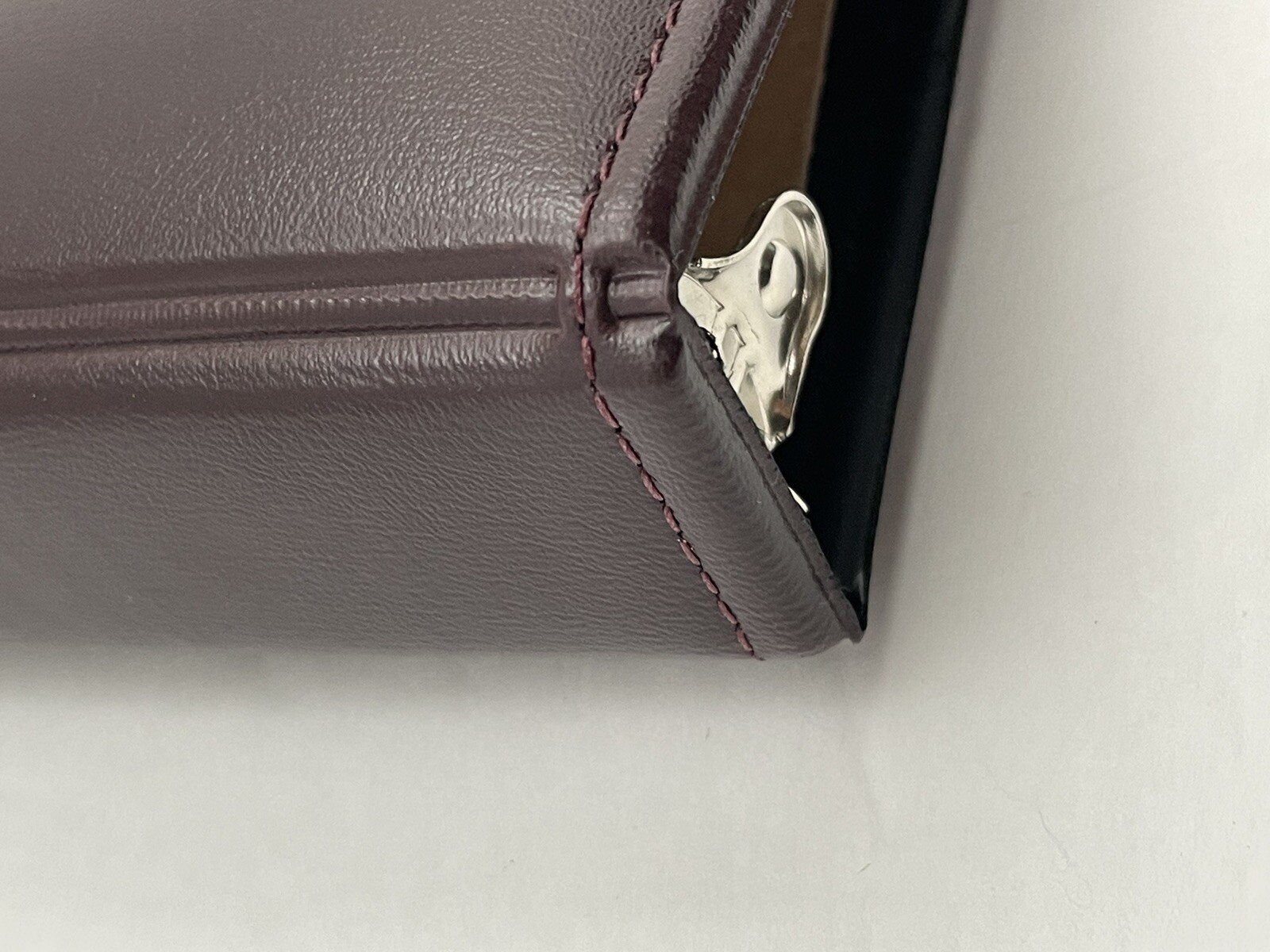 AMB Vinyl Open Burgundy Binder Planner Ring 7.5 x 5.5 inch Made in USA